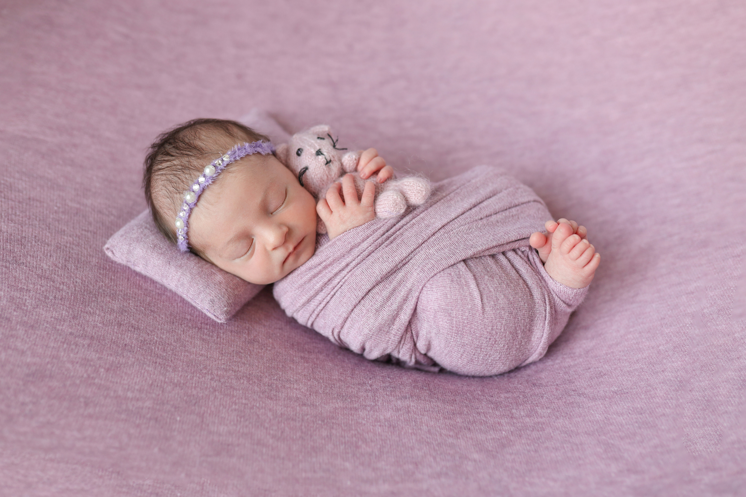 Анютка. Фотосессия новорожденного Москва