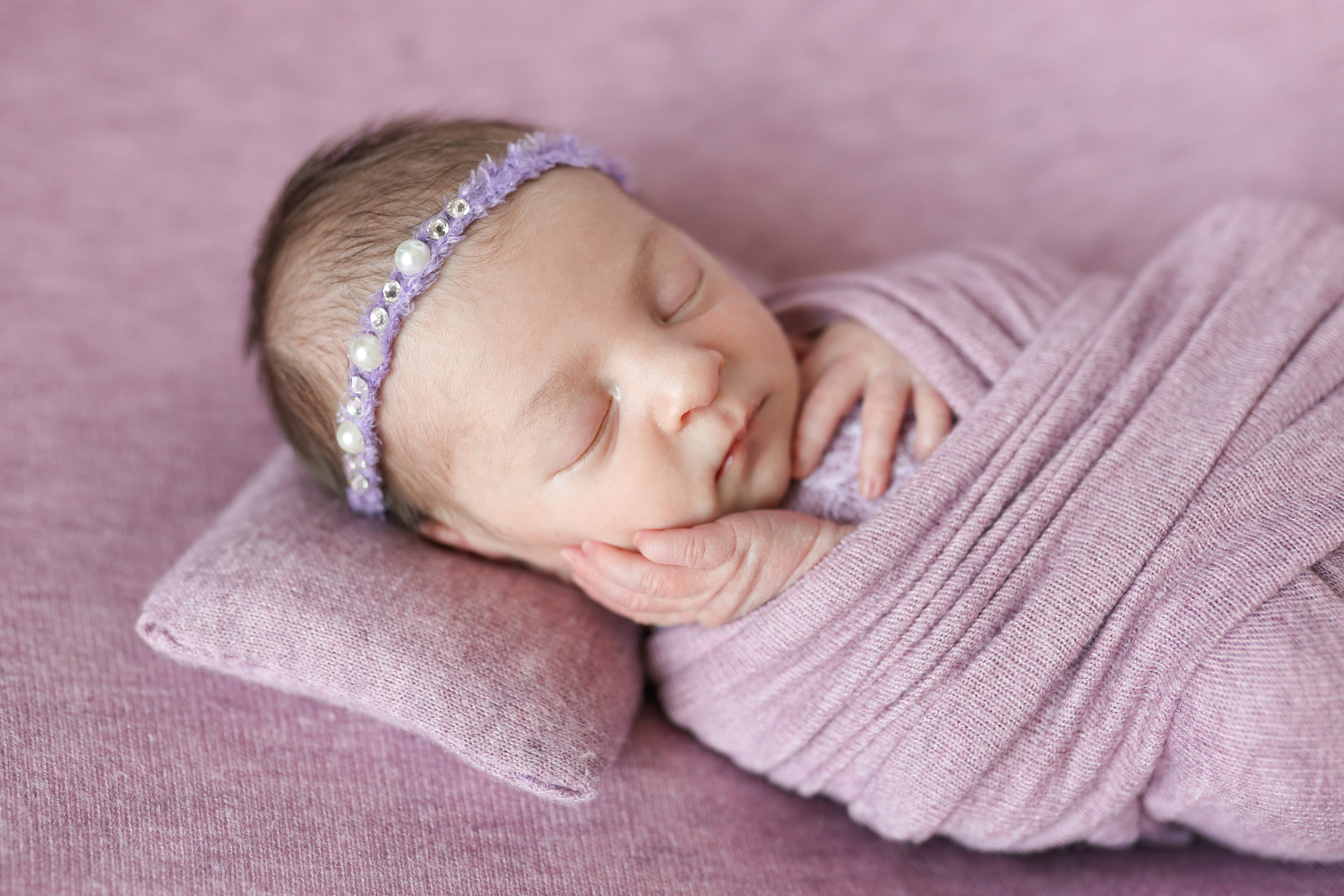 Анютка. Фотосессия новорожденного Москва