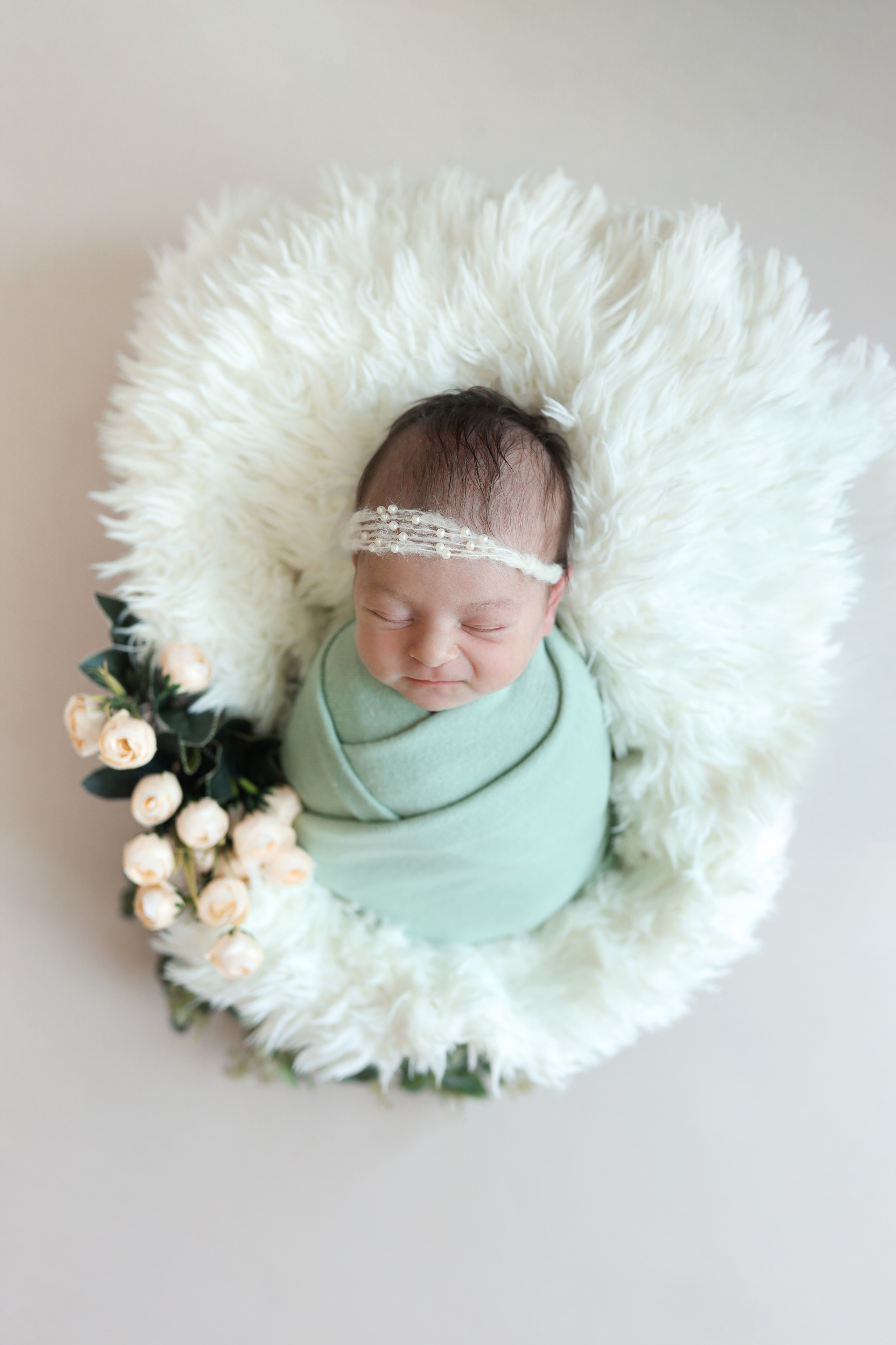 Анютка. Фотосессия новорожденного Москва