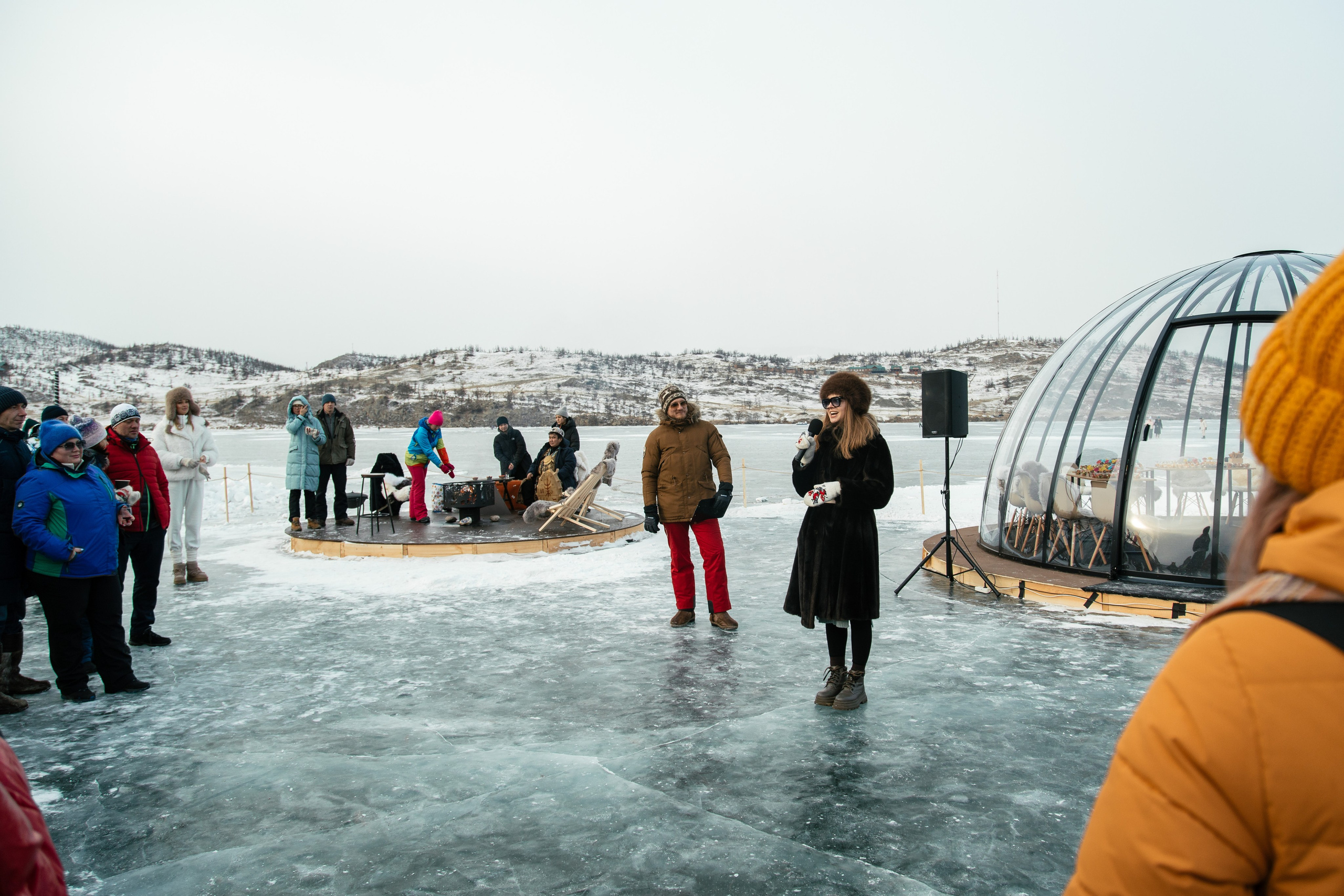 Открытие Станции Йети. Фотограф Анна Чернигова