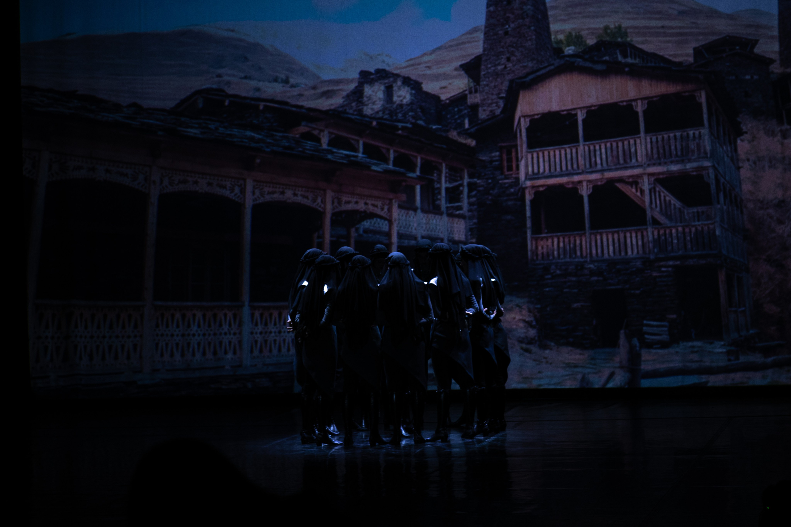 Концерт, грузинские танцы. Art photographer Nino