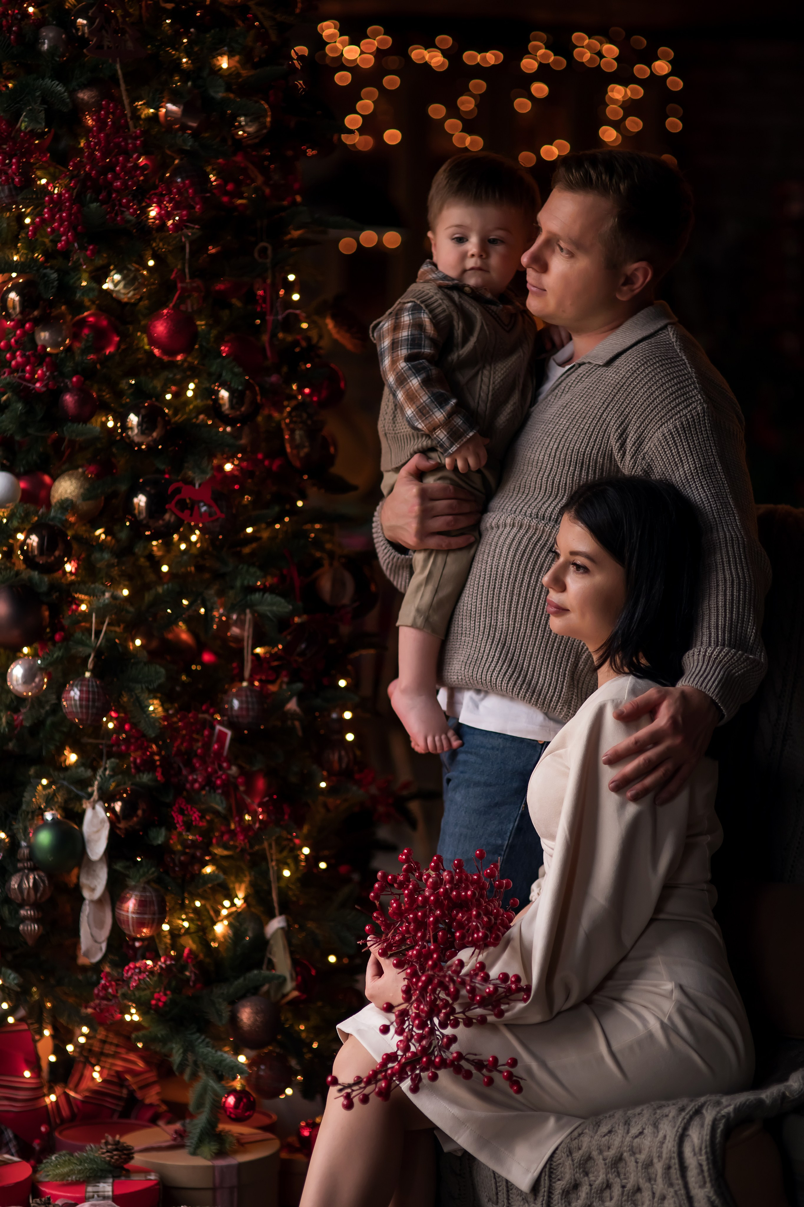 Новогодние фотосесии. Семейный и женский фотограф в Москве Ирина Романова