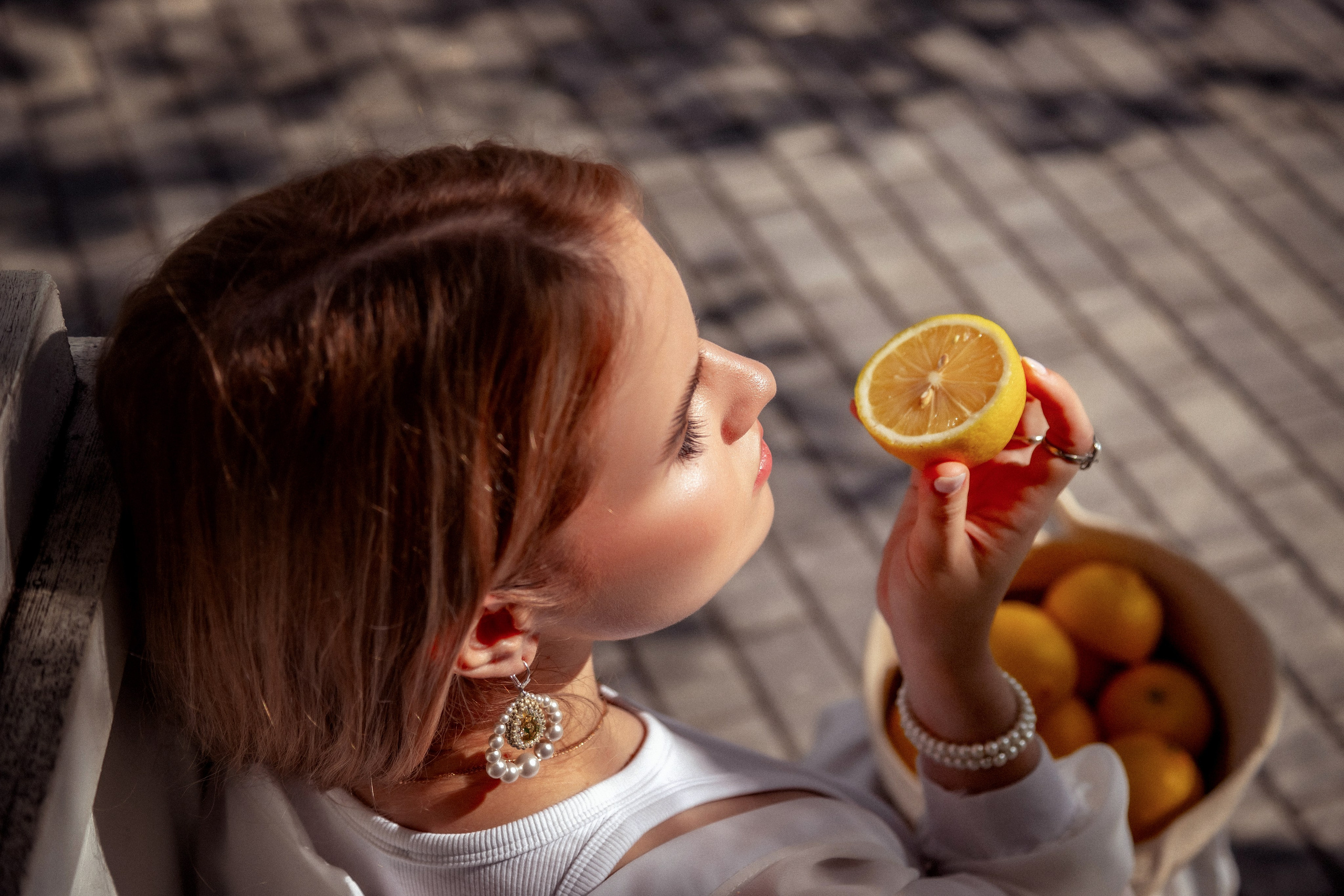 Фотопроект «А-ля Италия» с лимонами. Фотограф Алина Лебедь