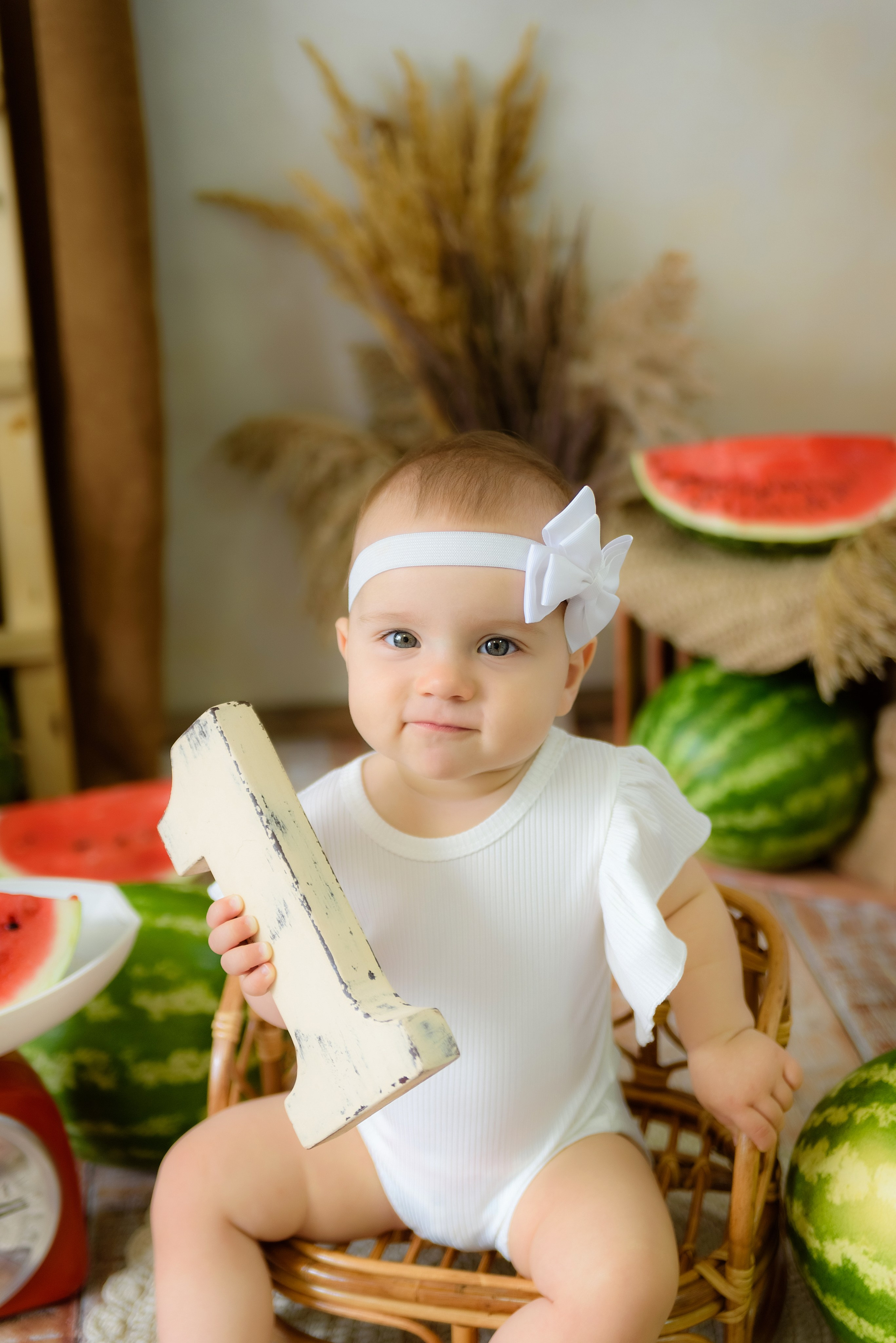 «Арбузики» Дарина 1 годик. Детский Фотограф |Фотограф на годик в Брянске Ирина Романова