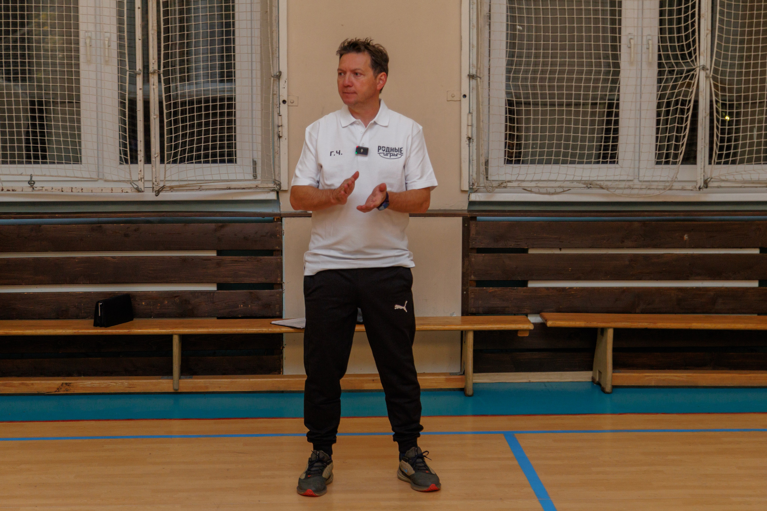 ТРЕНИРОВКА ГЕОРГИЯ ЧЕРДАНЦЕВА С МОСКОВСКИМИ ШКОЛЬНИКАМИ В РАМКАХ ПРОЕКТА «РОДНЫЕ ИГРЫ». Artem Zenin Photography