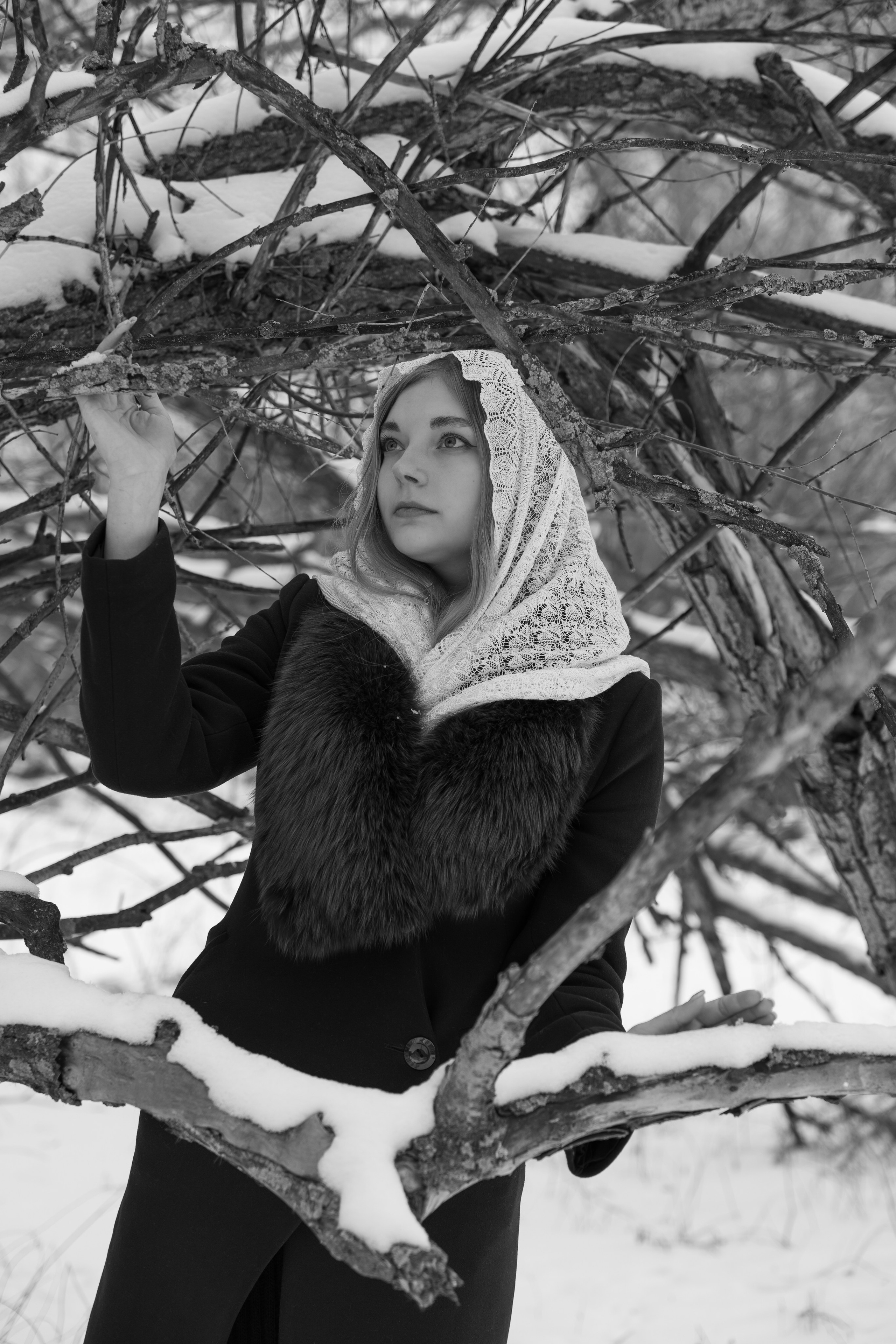 Маша. Два образа одной зимы. Фотограф |Ленинск, Волжский, Волгоград| Наталья Савилова