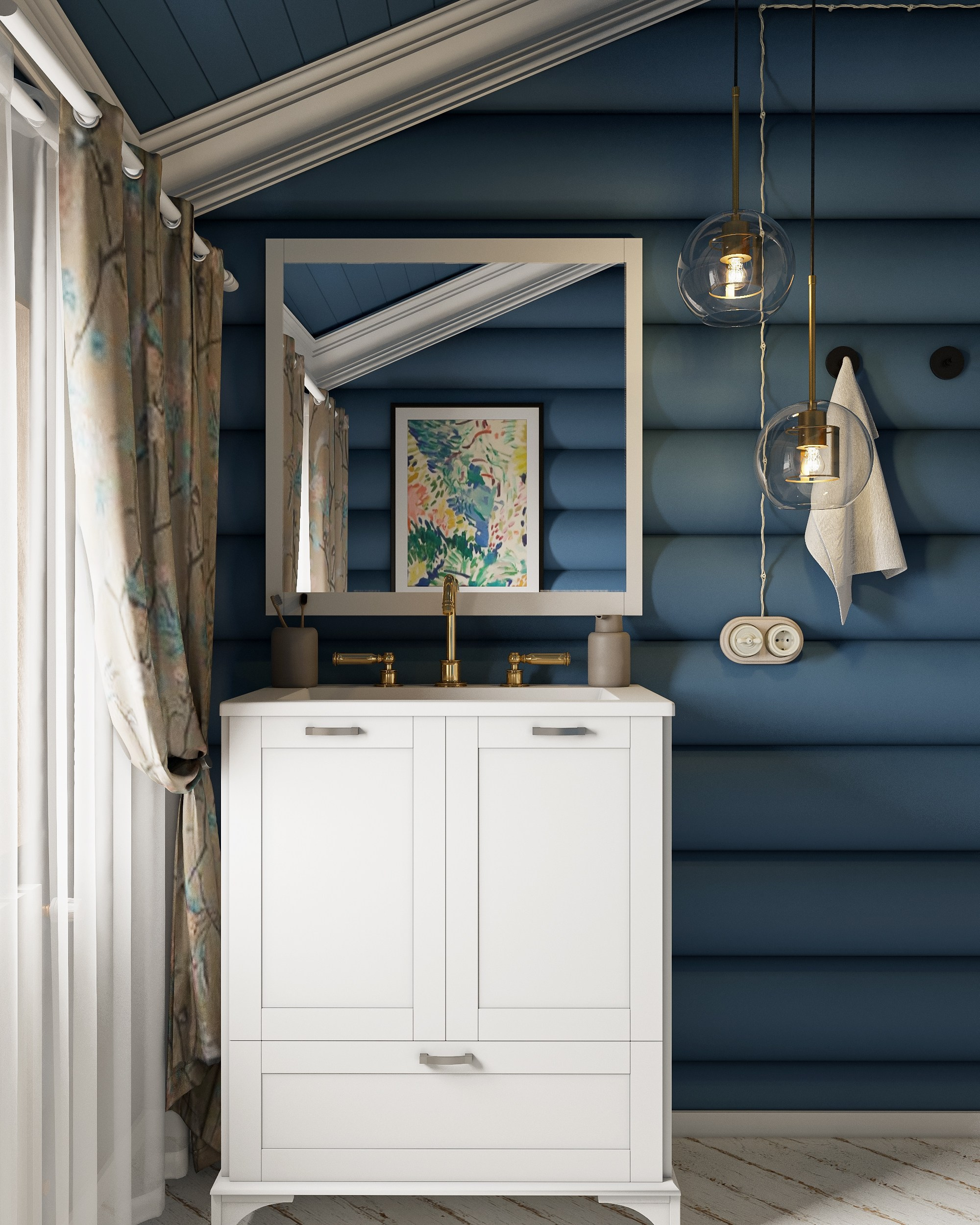 Дом из бревна