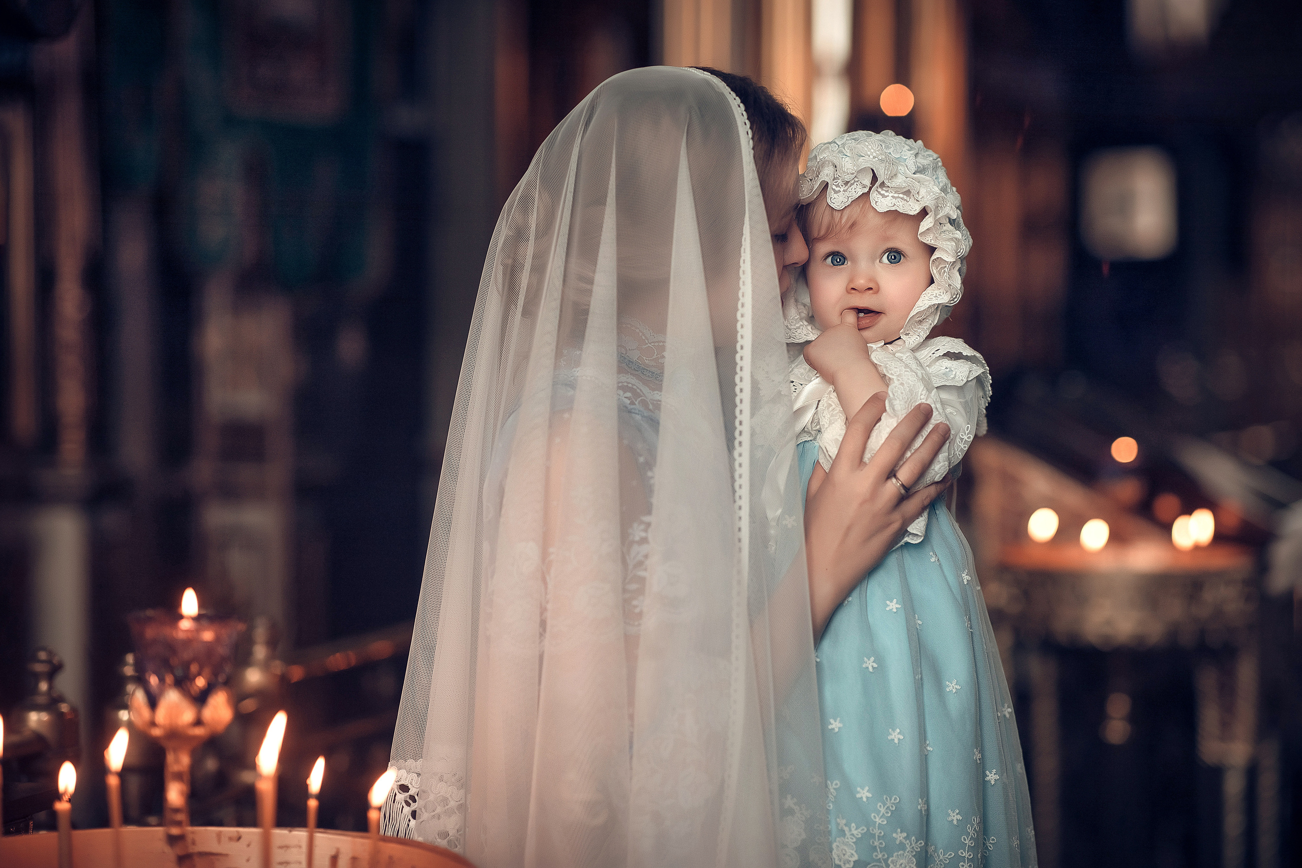 Светлана и Алёна г. Москва. Фотограф на крещение и венчание