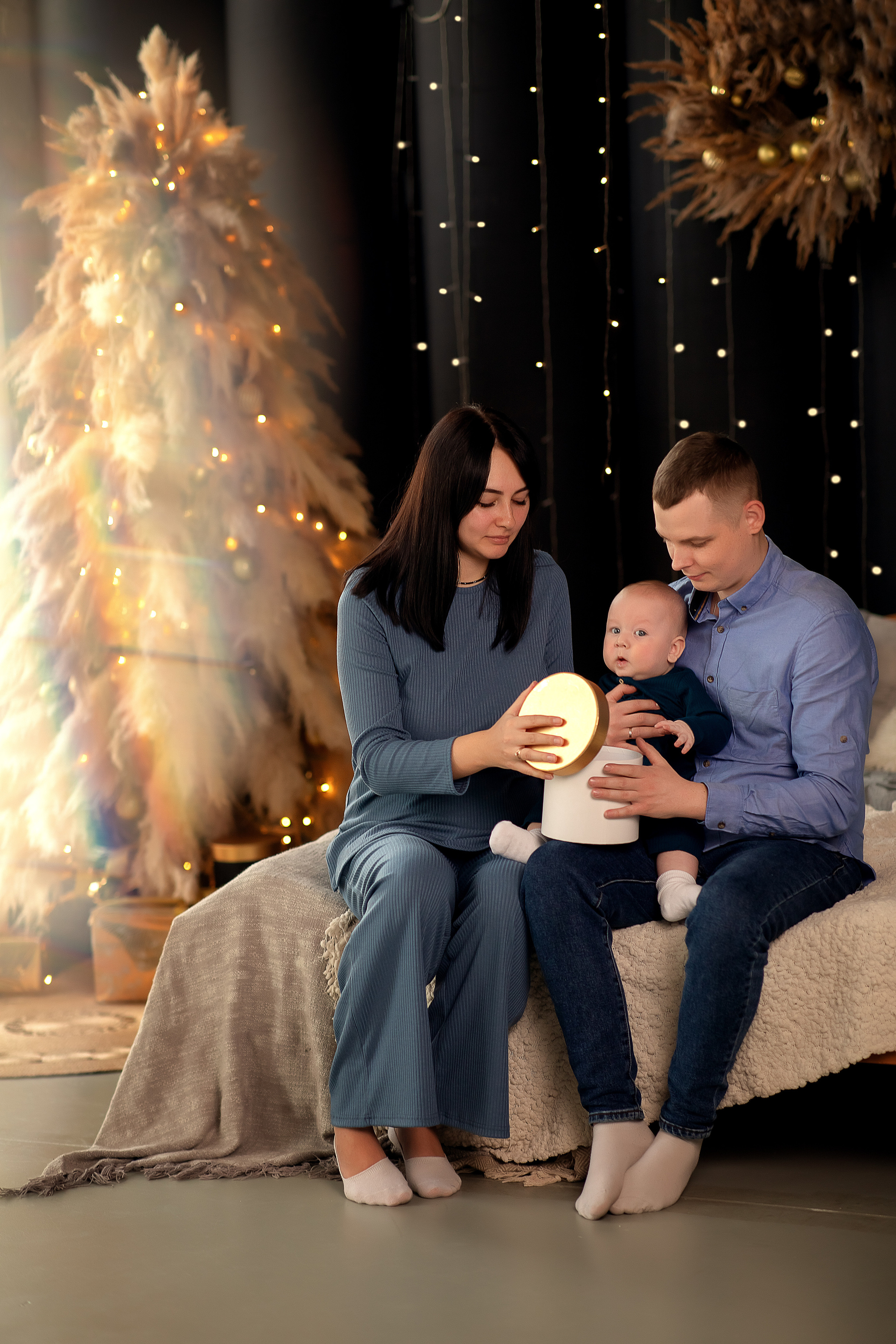 Наташа, Евгений, Егорка. Фотограф на крещение и венчание