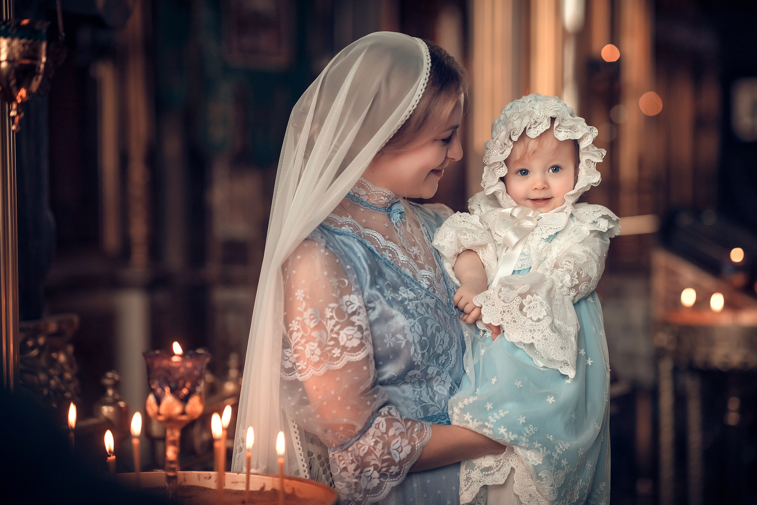 Светлана и Алёна г. Москва. Фотограф на крещение и венчание