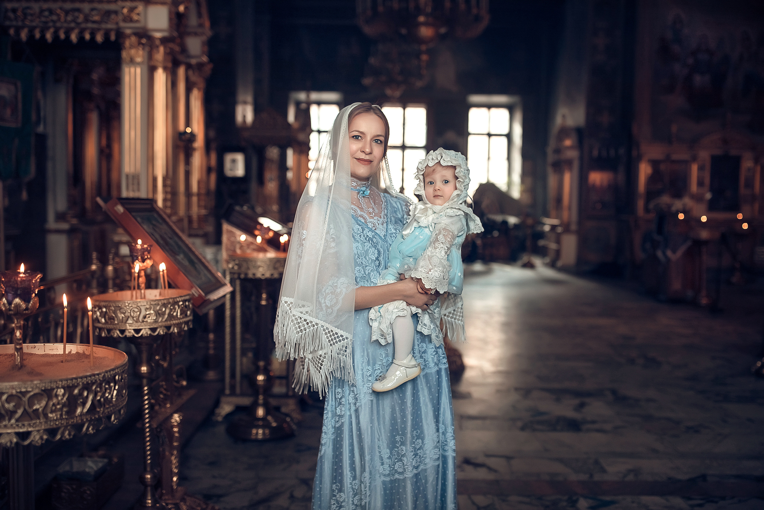 Светлана и Алёна г. Москва. Фотограф на крещение и венчание