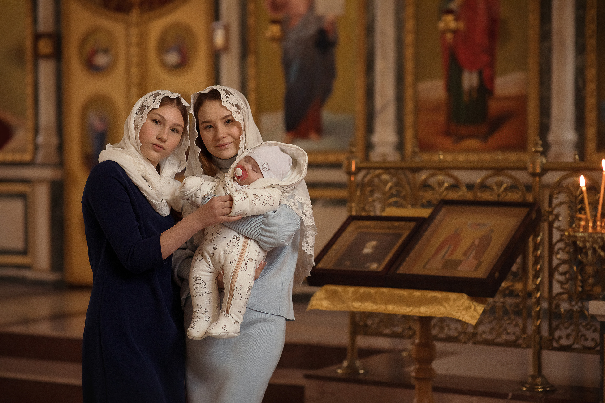 Крещение Валерии Храм Пантелеймона Ценителя. Фотограф на крещение и венчание