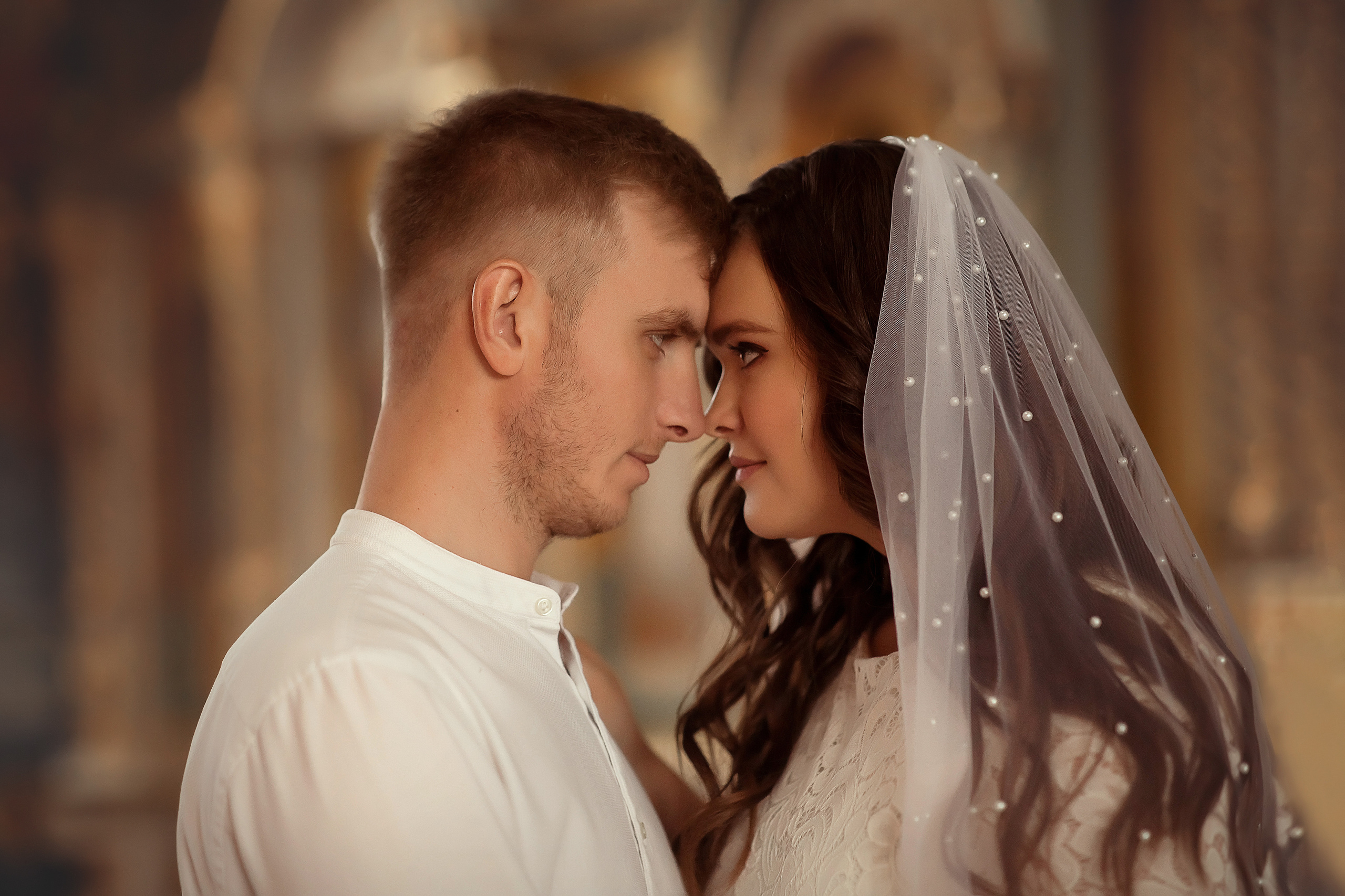 Венчание Полина и Романа Храм Всецарица. Фотограф на крещение и венчание