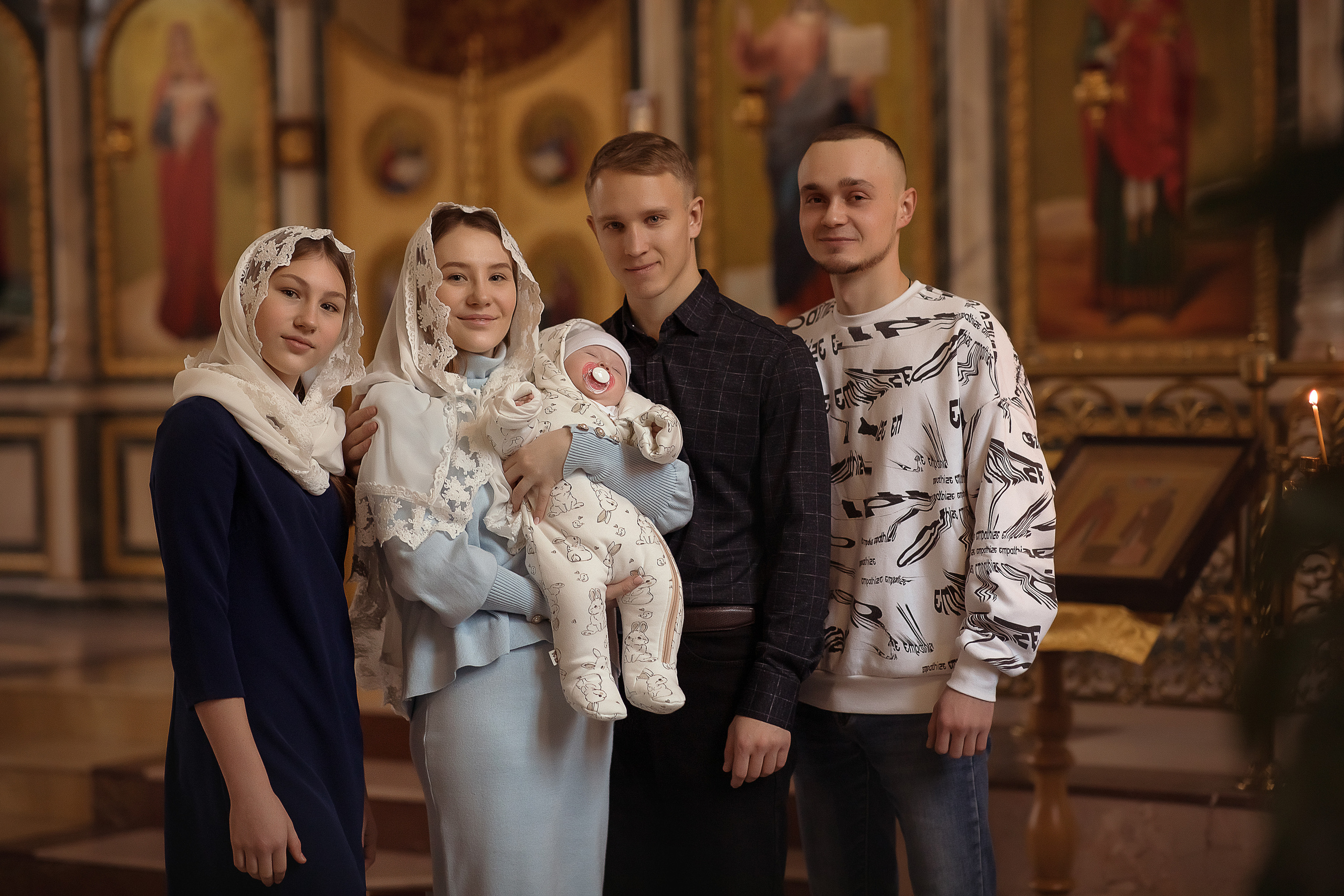 Крещение Валерии Храм Пантелеймона Ценителя. Фотограф на крещение и венчание