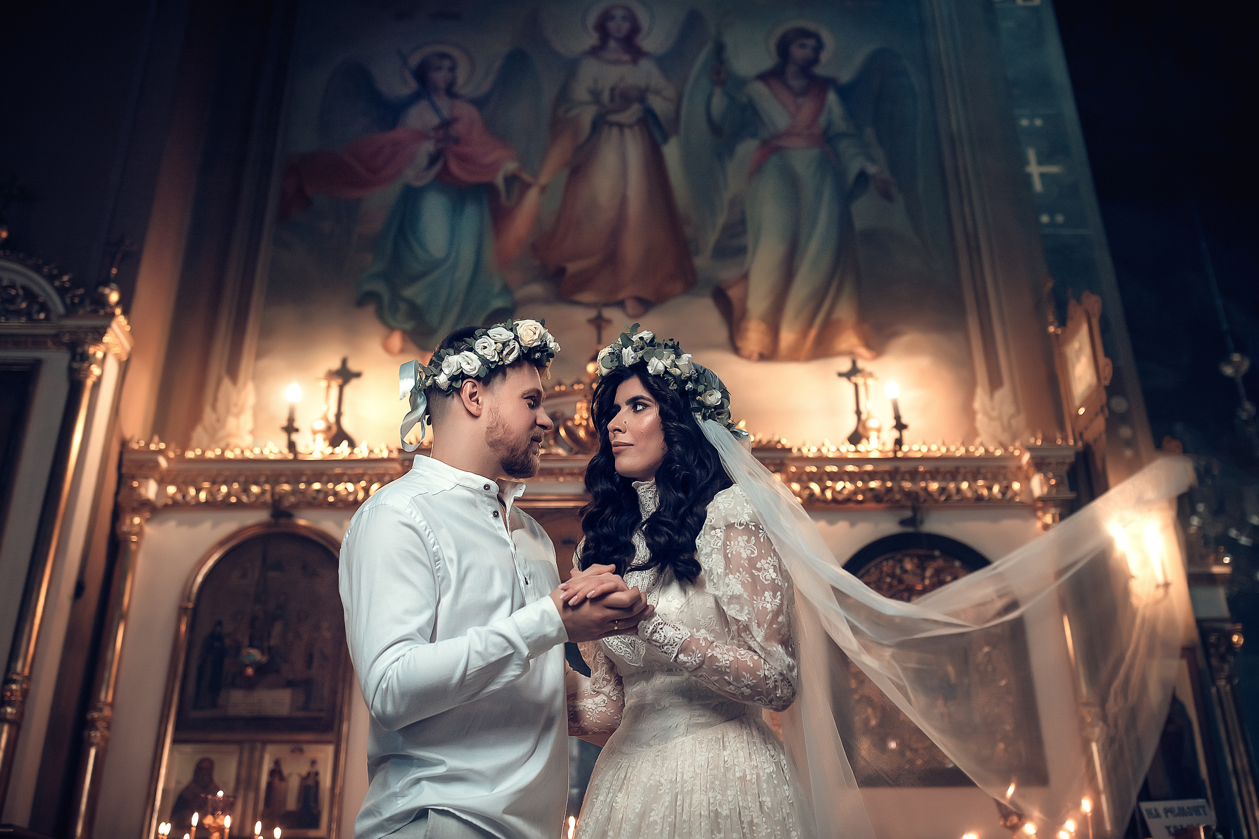 Елена и Антон. Фотограф на крещение и венчание