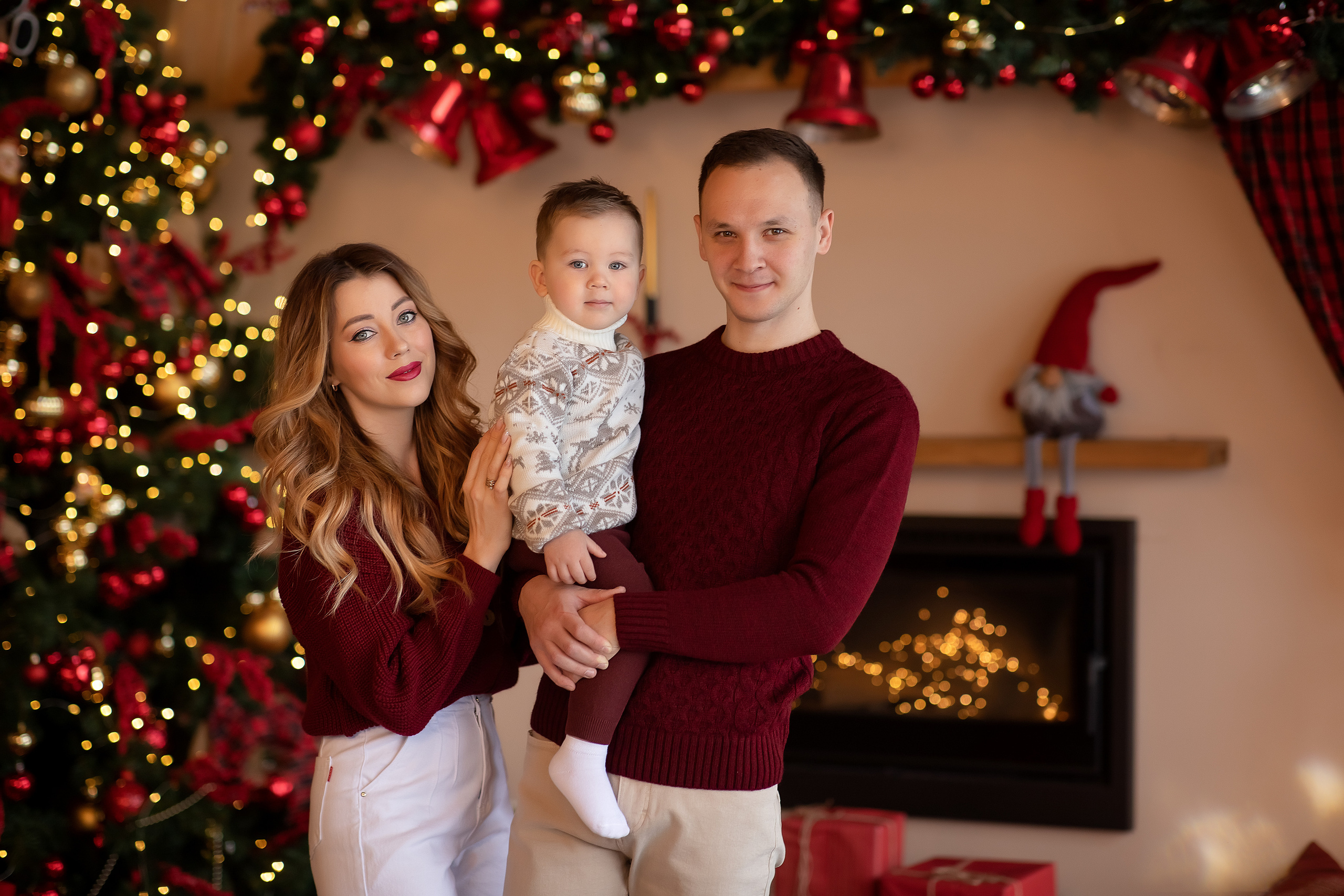 Марина, Владимир, Тёмочка. Фотограф на крещение и венчание