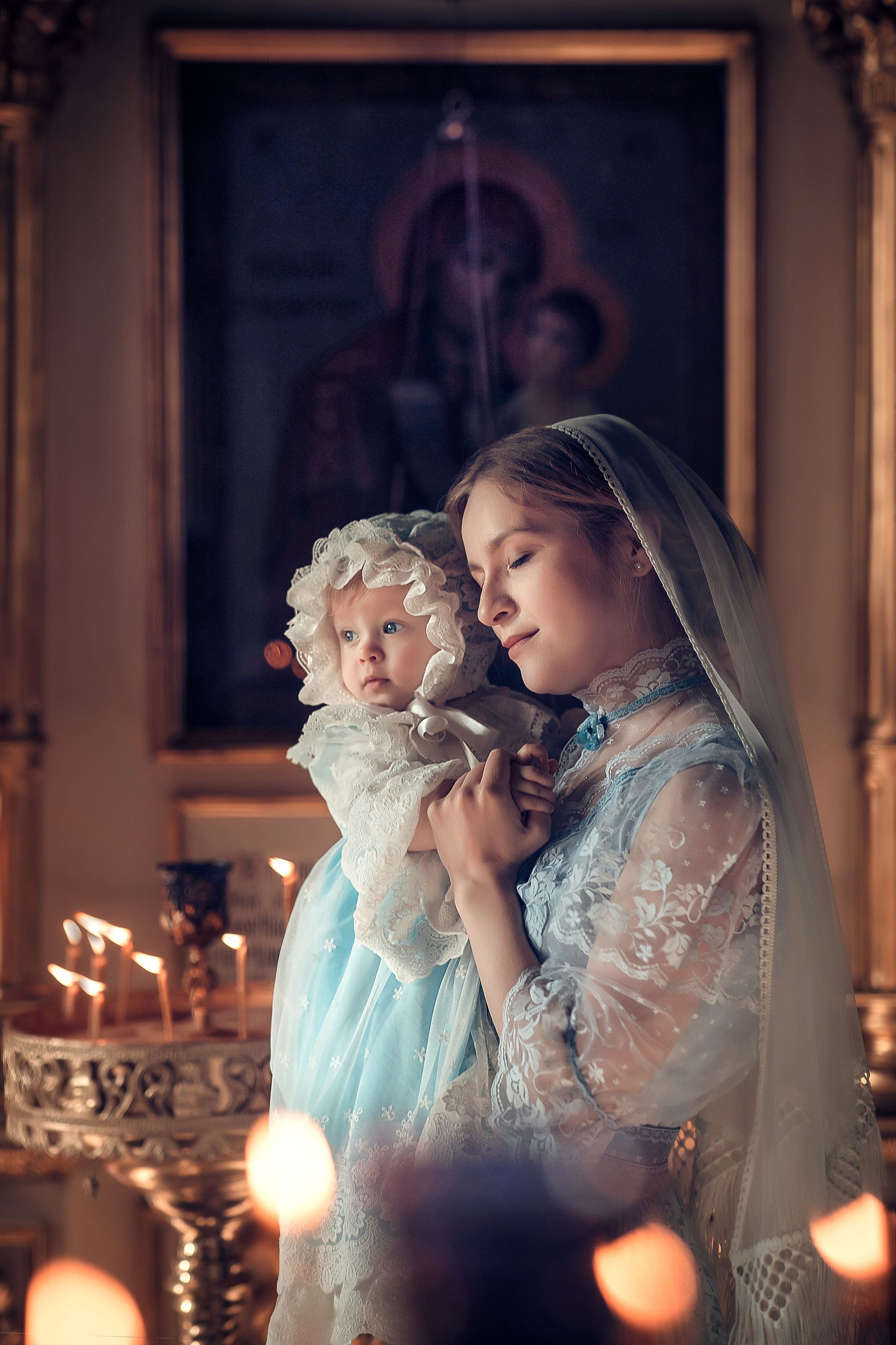 Светлана и Алёна г. Москва. Фотограф на крещение и венчание