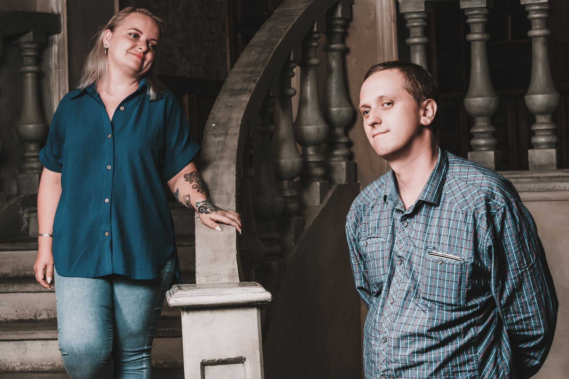 Лавстори. Парная студийная фотосессия