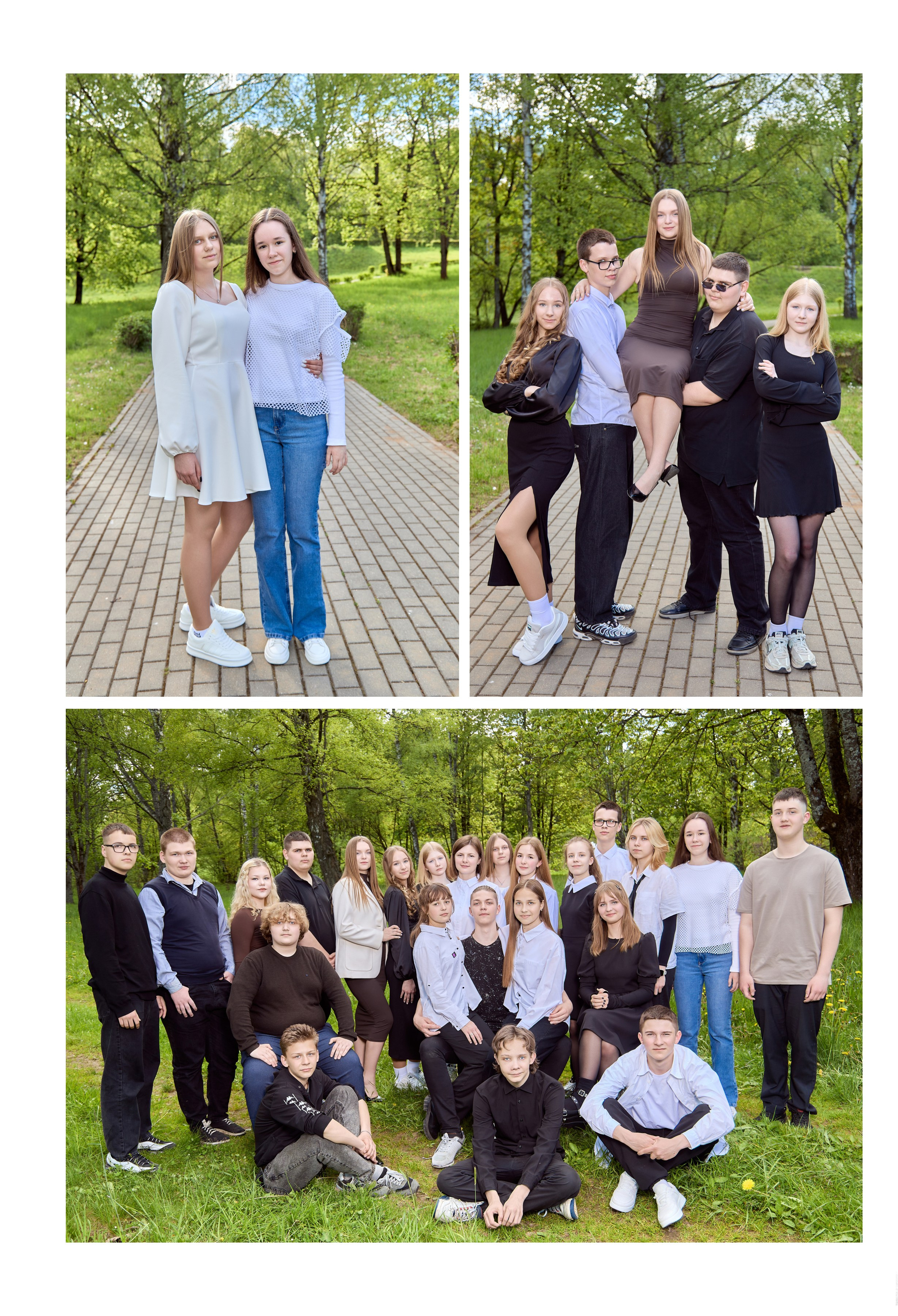 Альбом ПРО, для выпускников из г. п. Радошковичи. Школьный фотограф Дмитрий Дудик