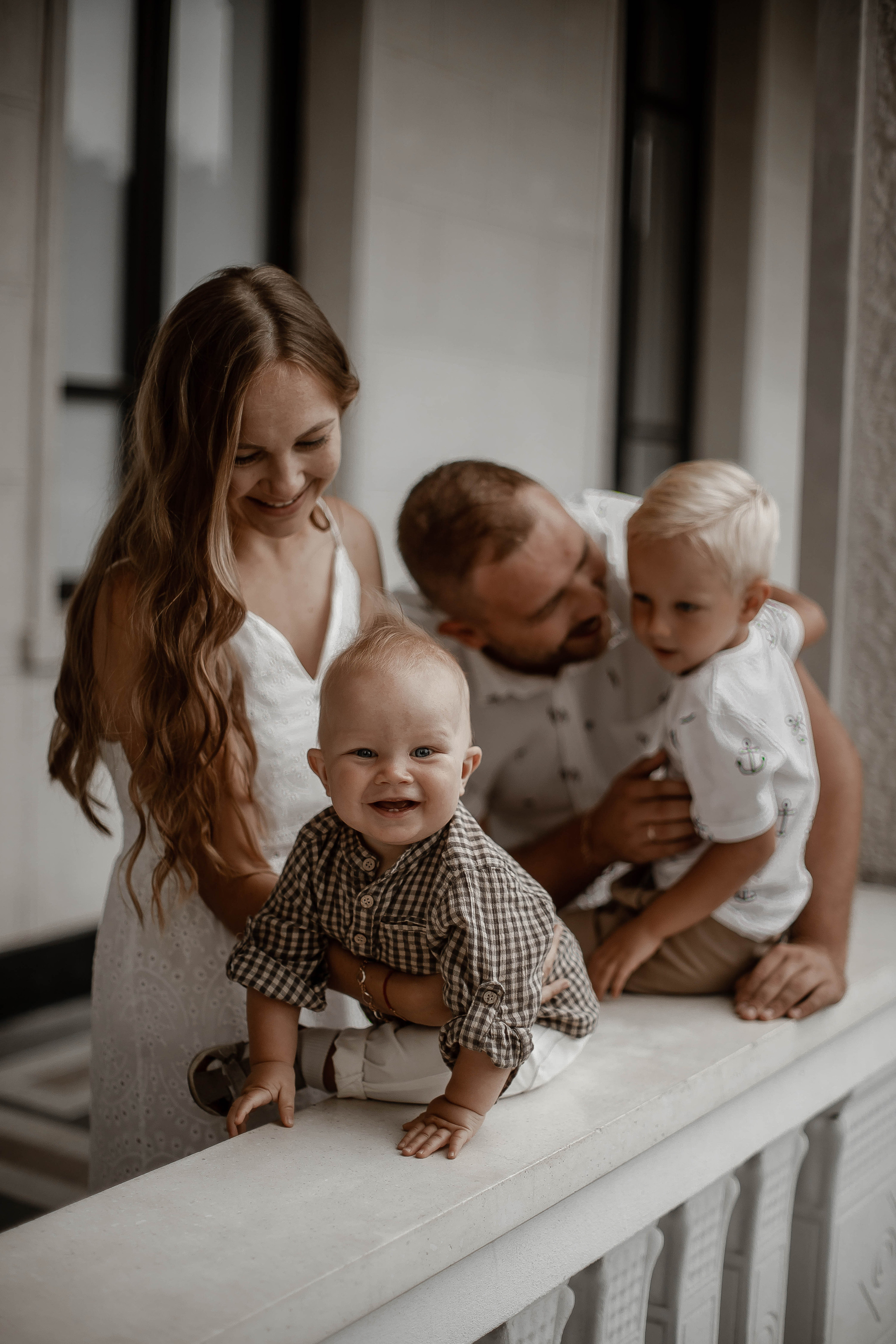 Family.Речной вокзал. Фотограф