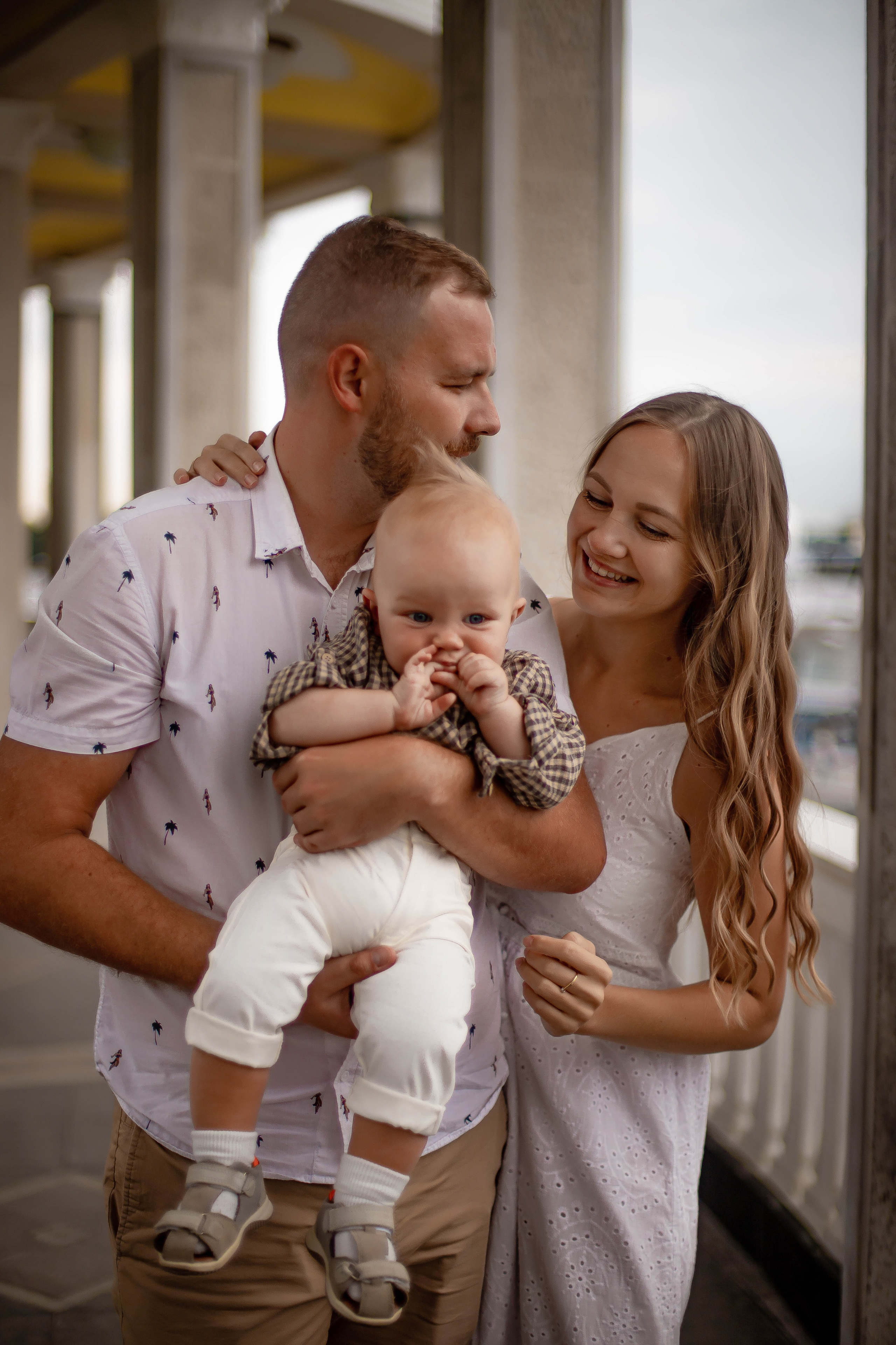 Family.Речной вокзал. Фотограф