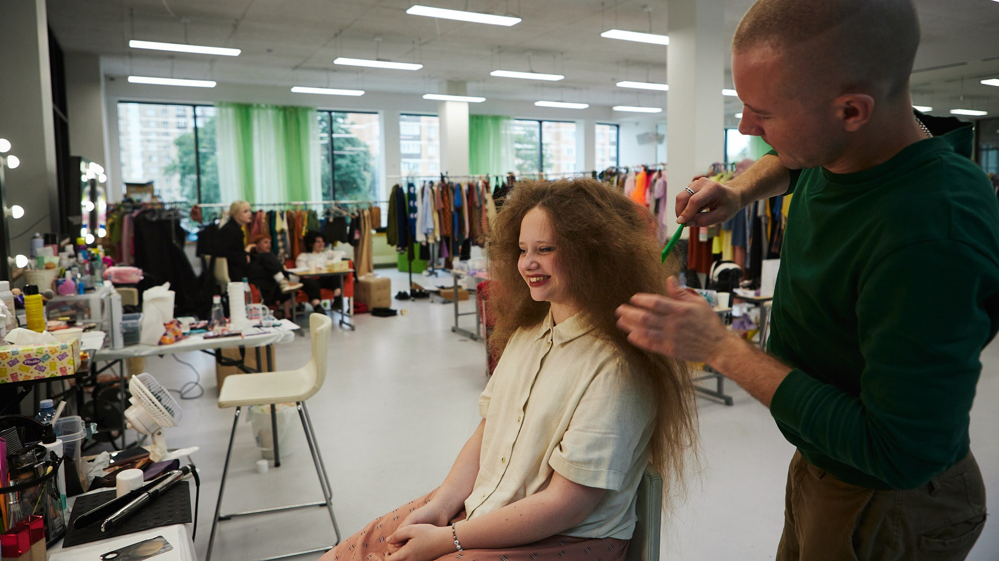 фотограф на съёмках сериала