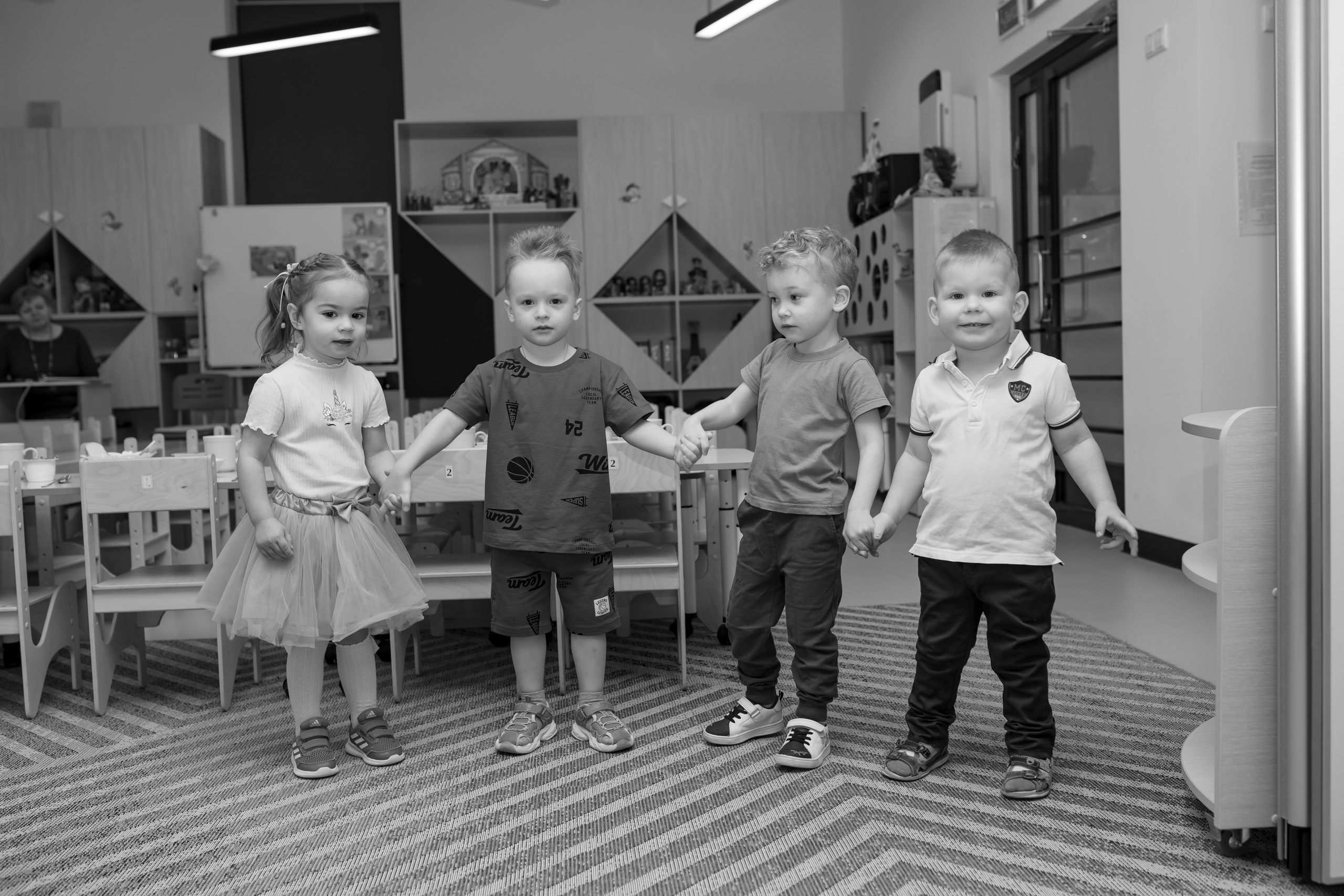 Праздник весны в детском саду. Семейный и детский фотограф в Москве Дорогова Екатерина