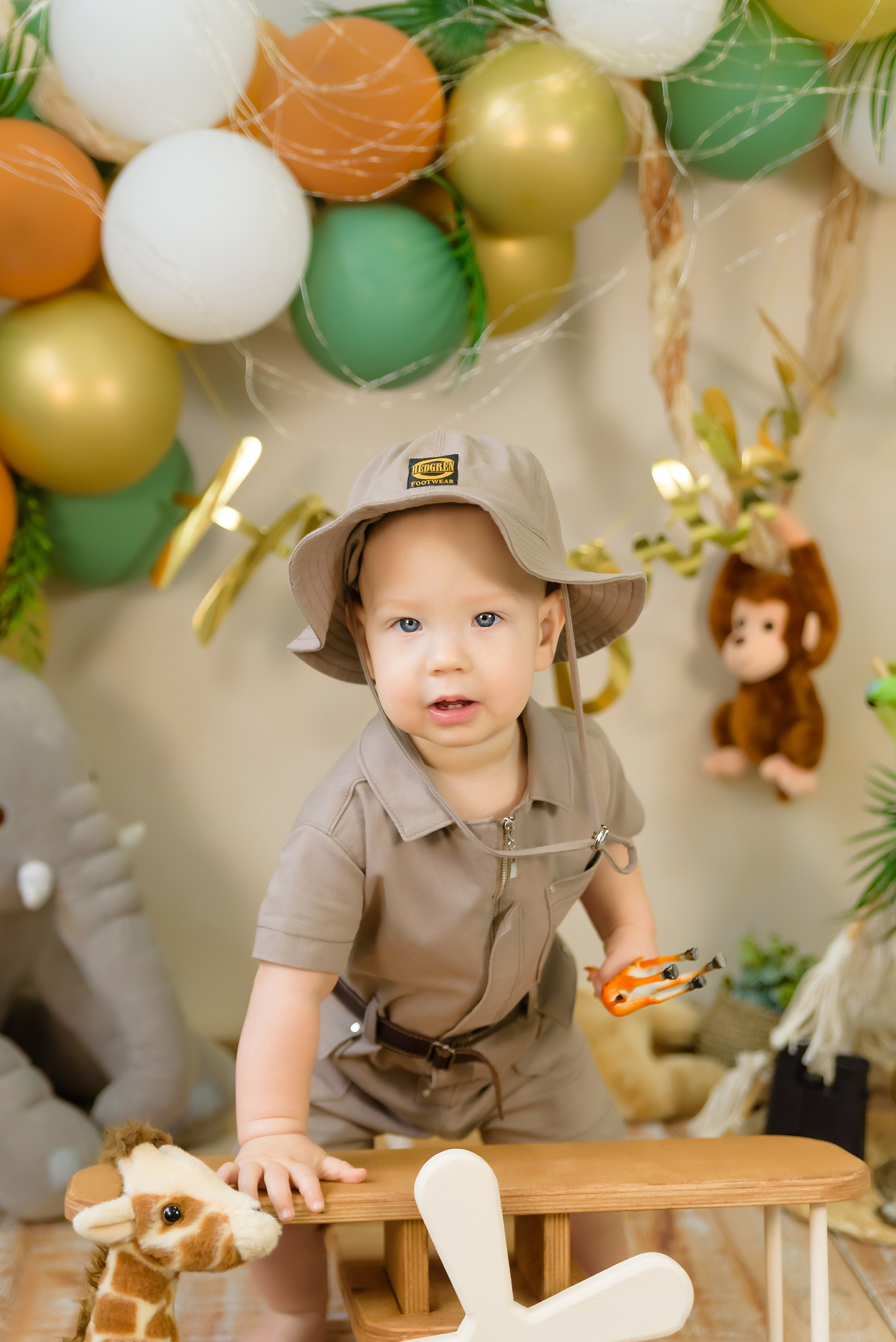 «Сафари» Костя 1 годик. Детский Фотограф |Фотограф на годик в Брянске Ирина Романова