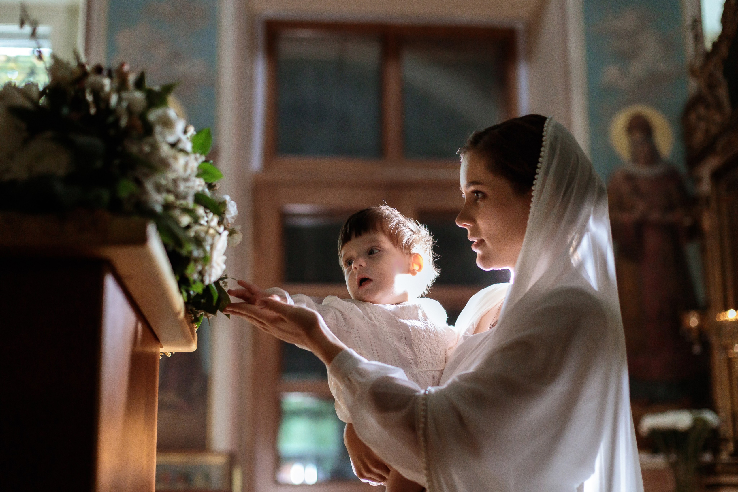 Крещения и венчания. Фотограф на крещение в Москве Нина Лобасова