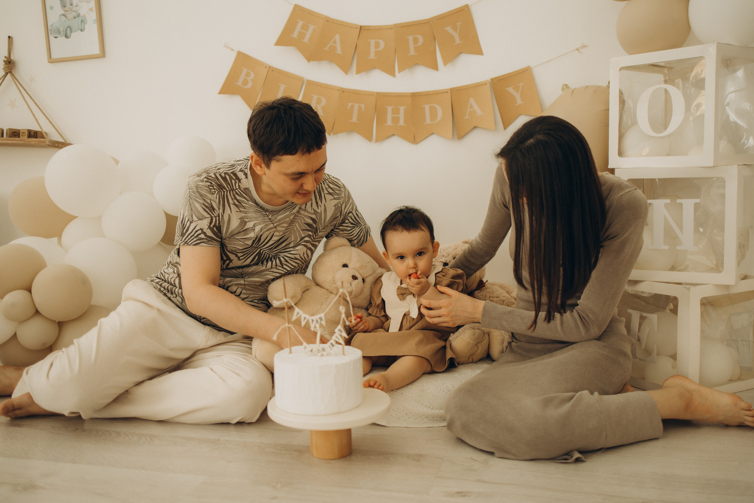 1 годик Ляйсан. Семейный фотограф в Москве Анастасия Шалда