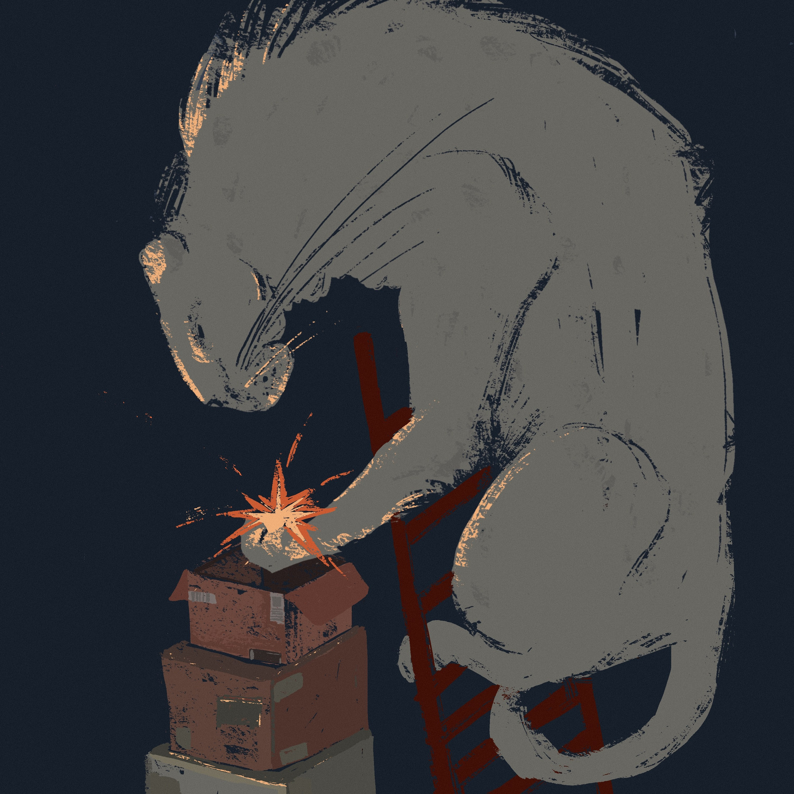 Peactober 2024. Детская иллюстрация 