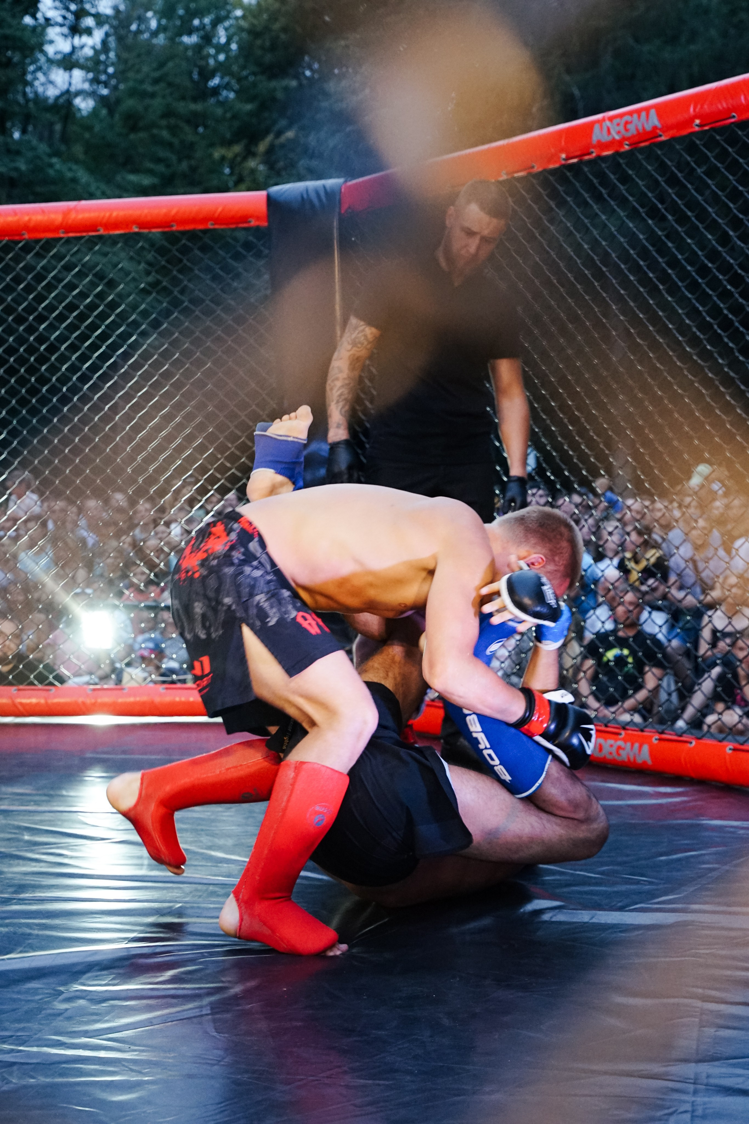 Вечер боев в ЦПКиО. Фотограф Надежда Погребняк | Рязань | Москва