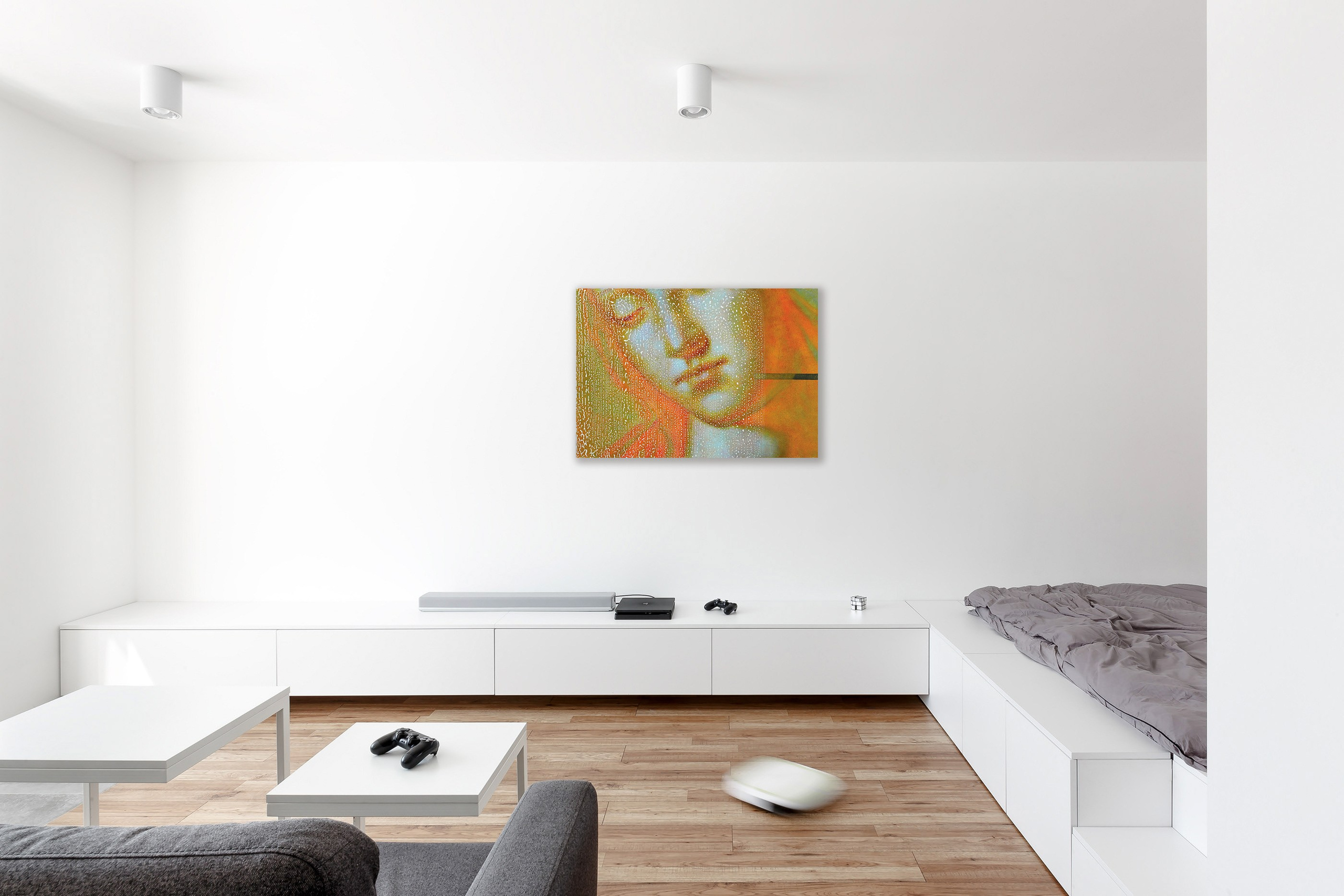 Грезы с Джованни Баттиста Сальви. Художник-абстракционист Ольга Рикун. Москва