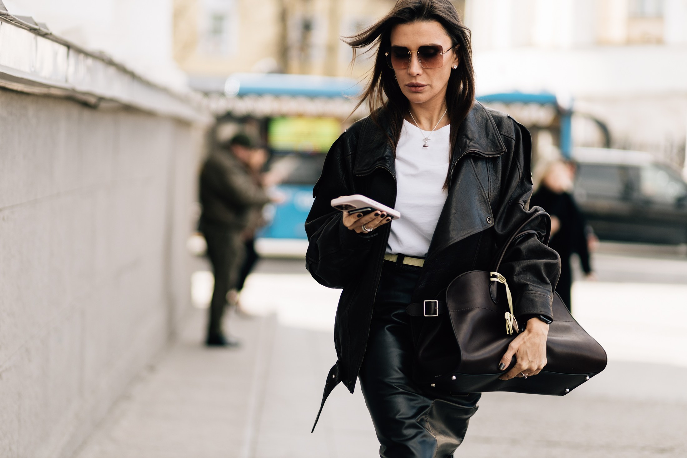 Moscow Fashion Week Streetstyle Day 4. Shami Pezhonov Photography
