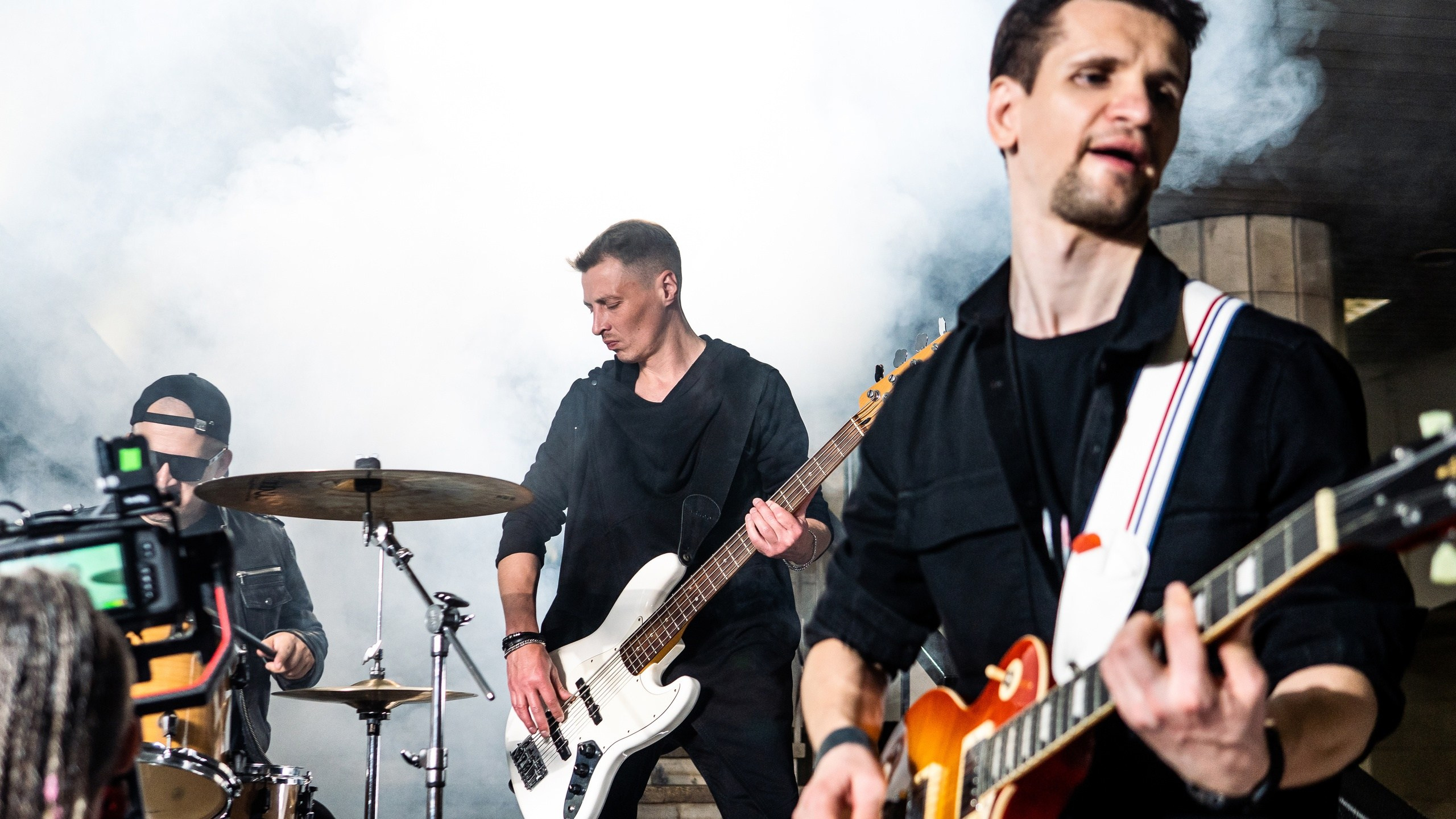 Фотосессия в метро, съемки клипа в Новосибирске