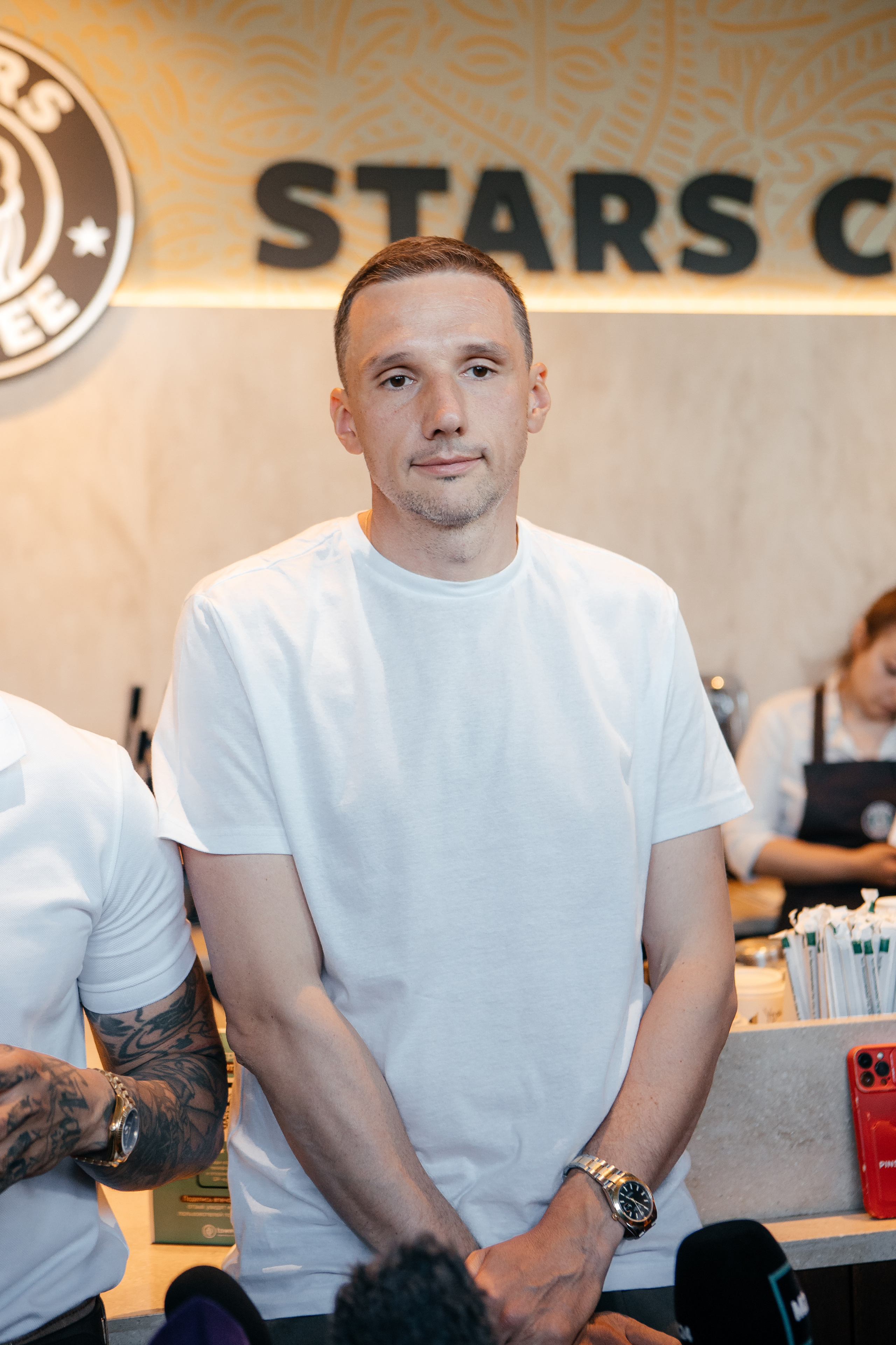 Открытие первой кофейни сети Stars Coffee. Светский фотограф — Анисина Ирина