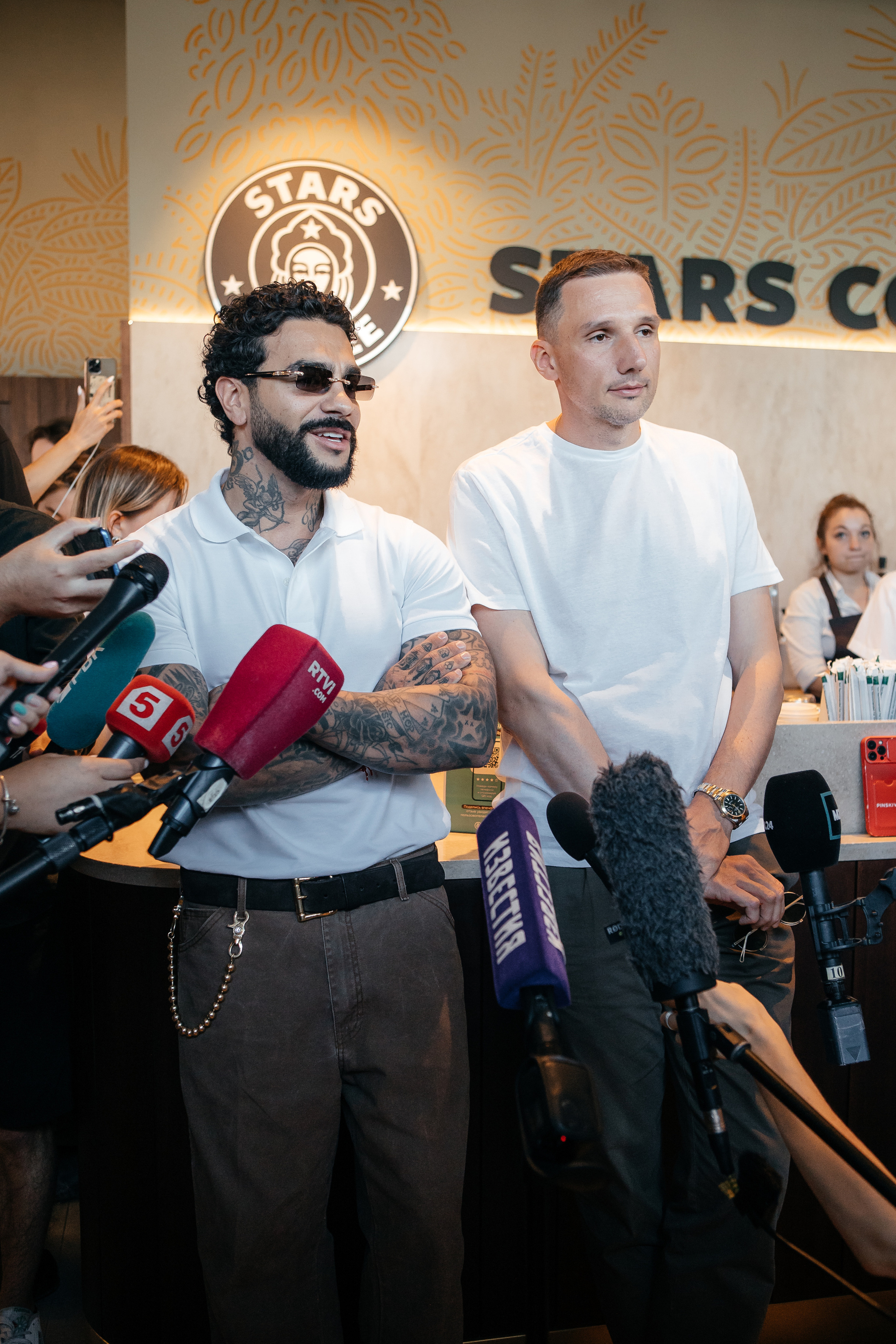 Открытие первой кофейни сети Stars Coffee. Светский фотограф — Анисина Ирина