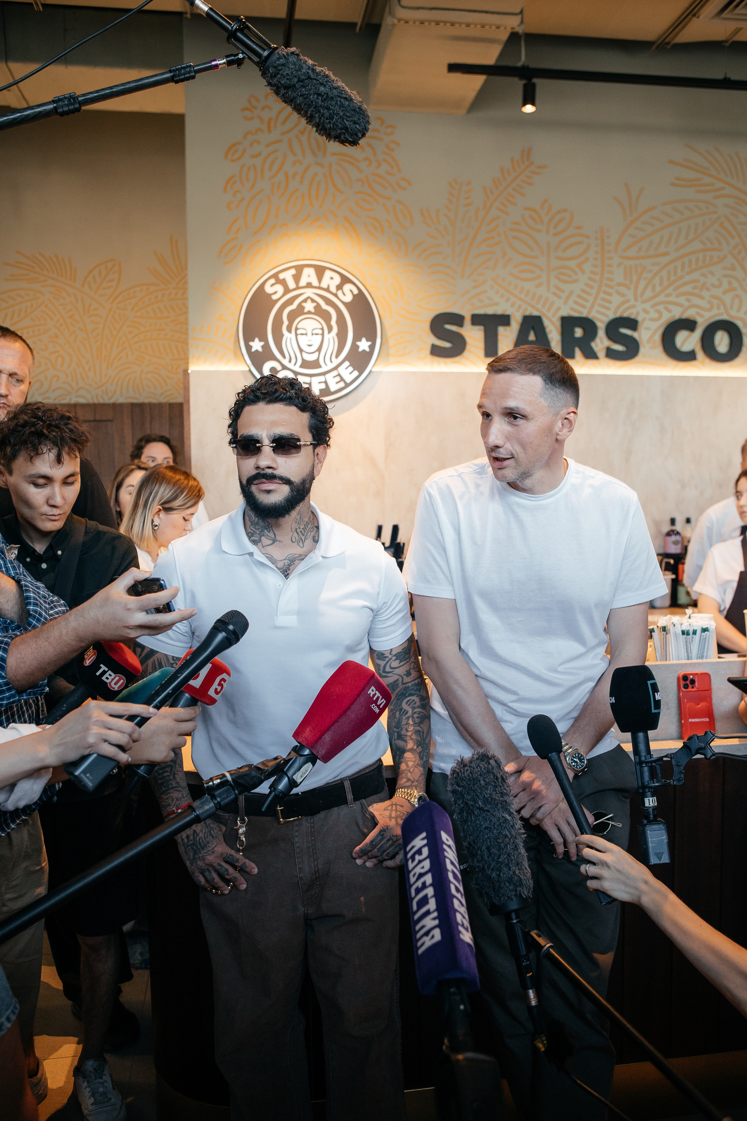 Открытие первой кофейни сети Stars Coffee. Светский фотограф — Анисина Ирина