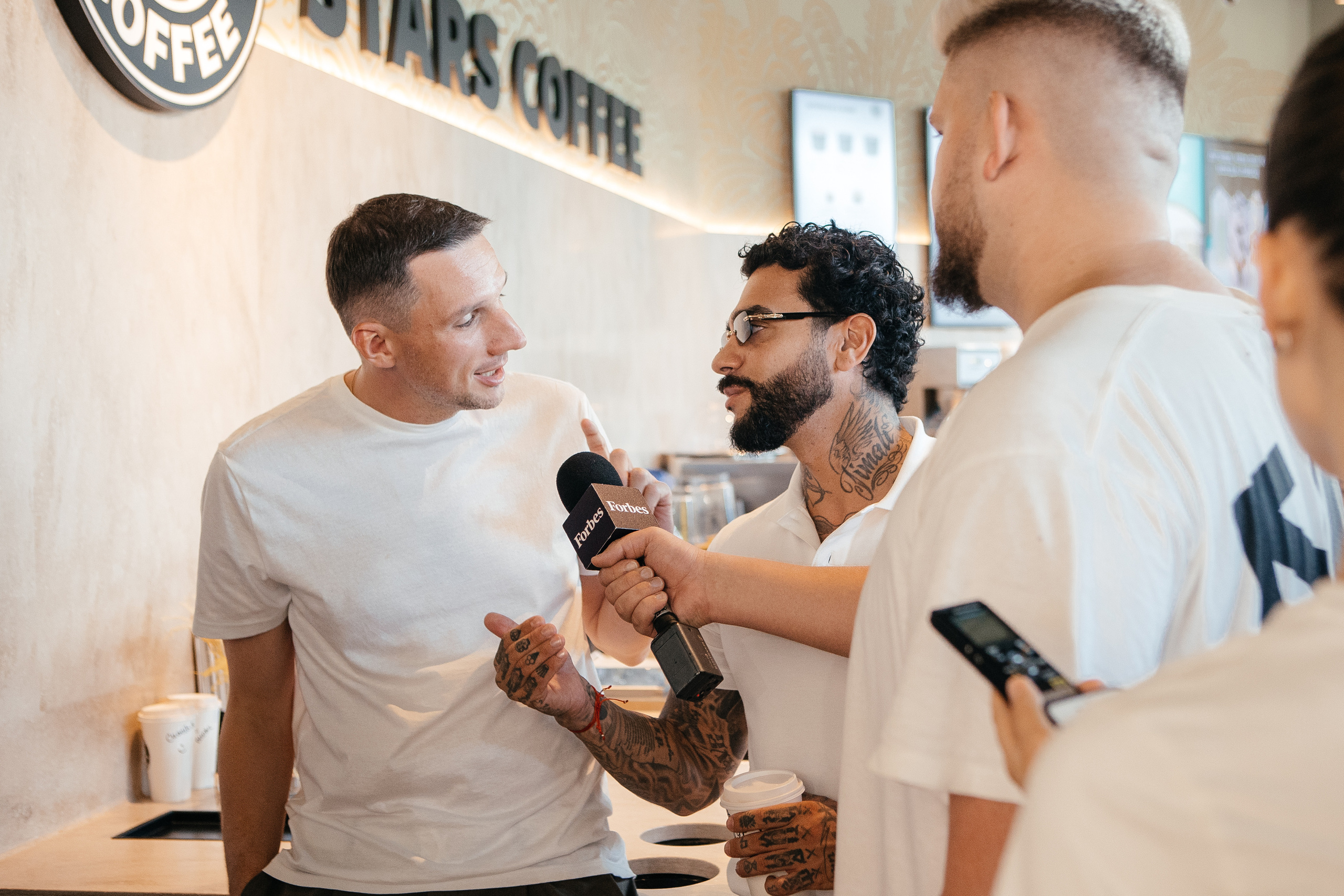 Открытие первой кофейни сети Stars Coffee. Светский фотограф — Анисина Ирина