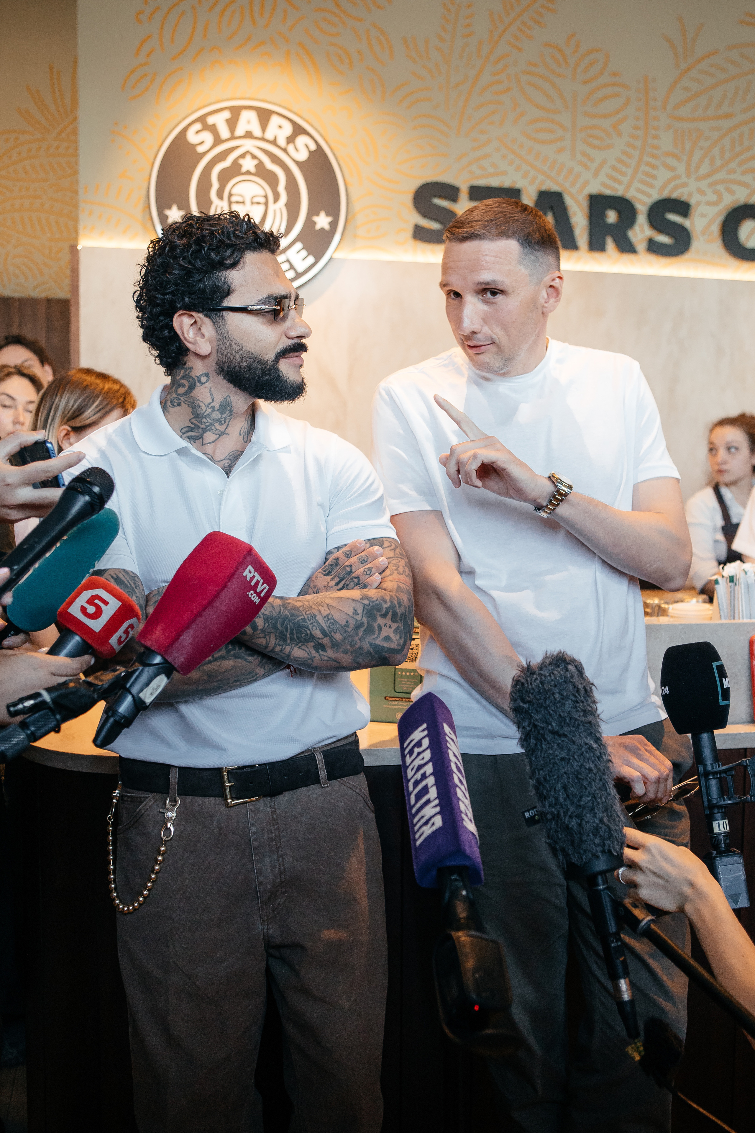 Открытие первой кофейни сети Stars Coffee. Светский фотограф — Анисина Ирина