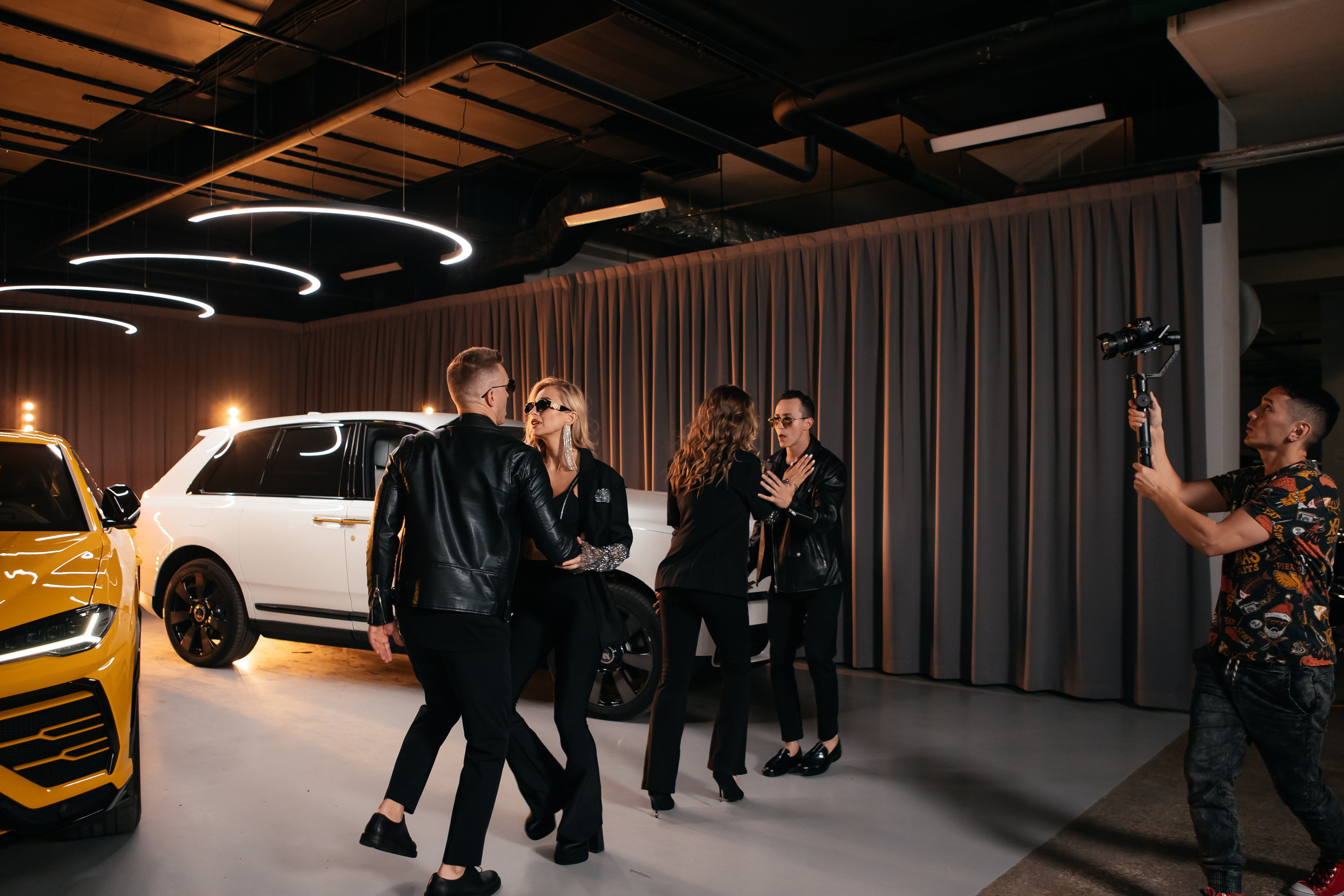 Съёмки клипа. Светский фотограф — Анисина Ирина