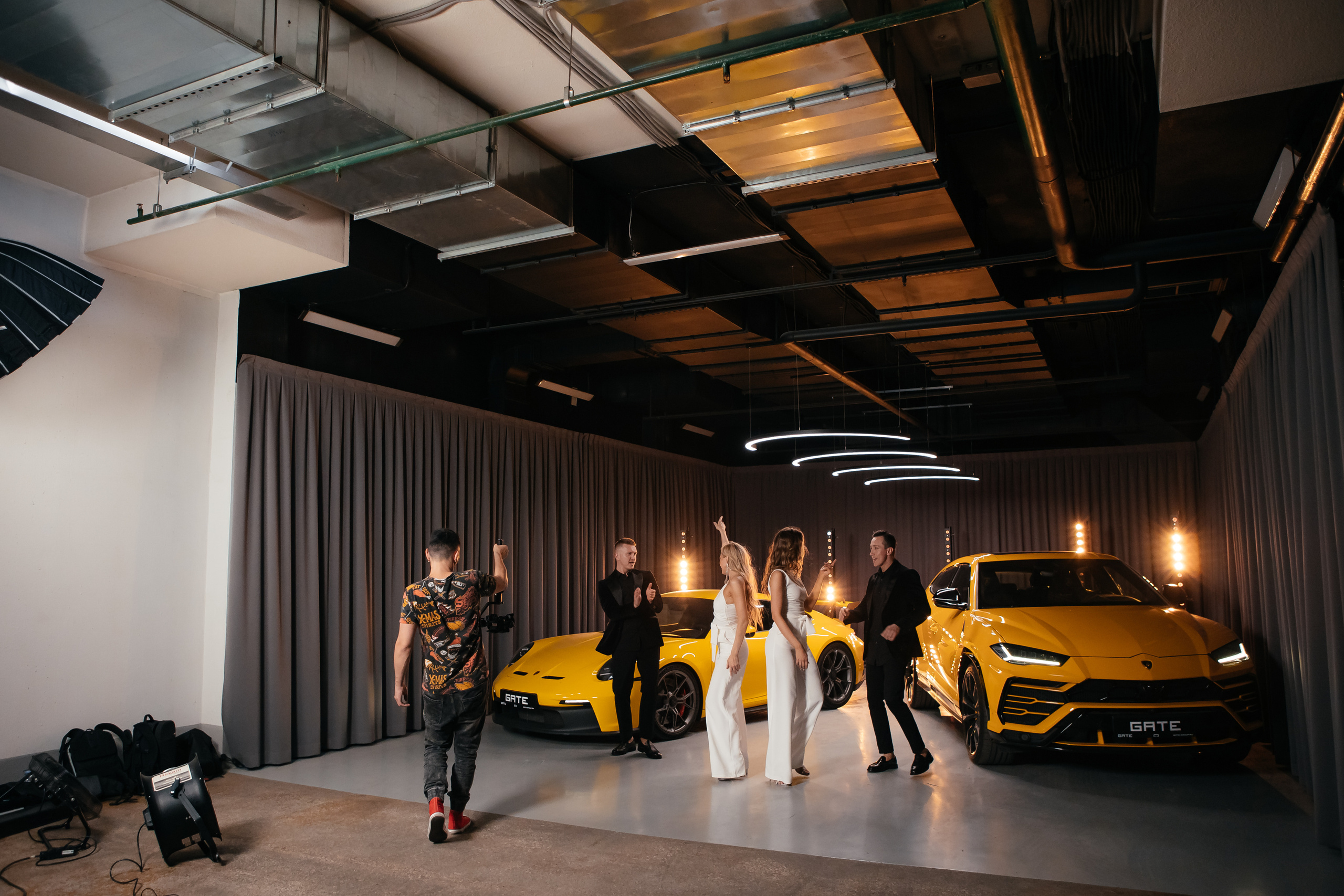 Съёмки клипа. Светский фотограф — Анисина Ирина