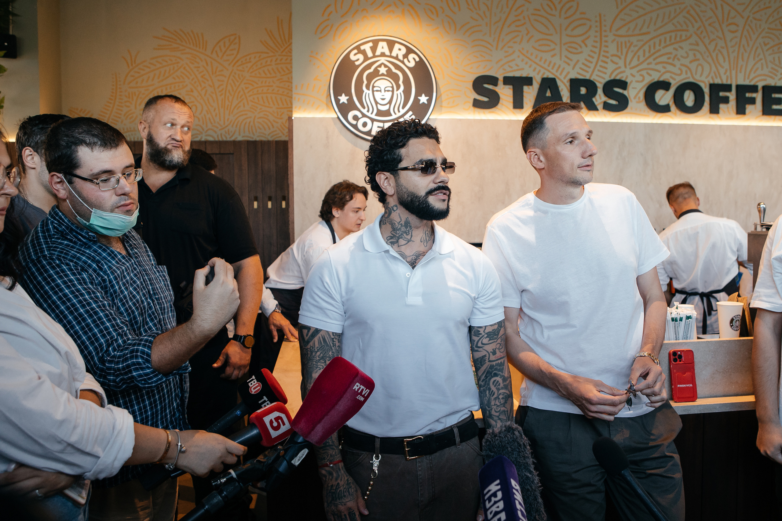 Открытие первой кофейни сети Stars Coffee. Светский фотограф — Анисина Ирина