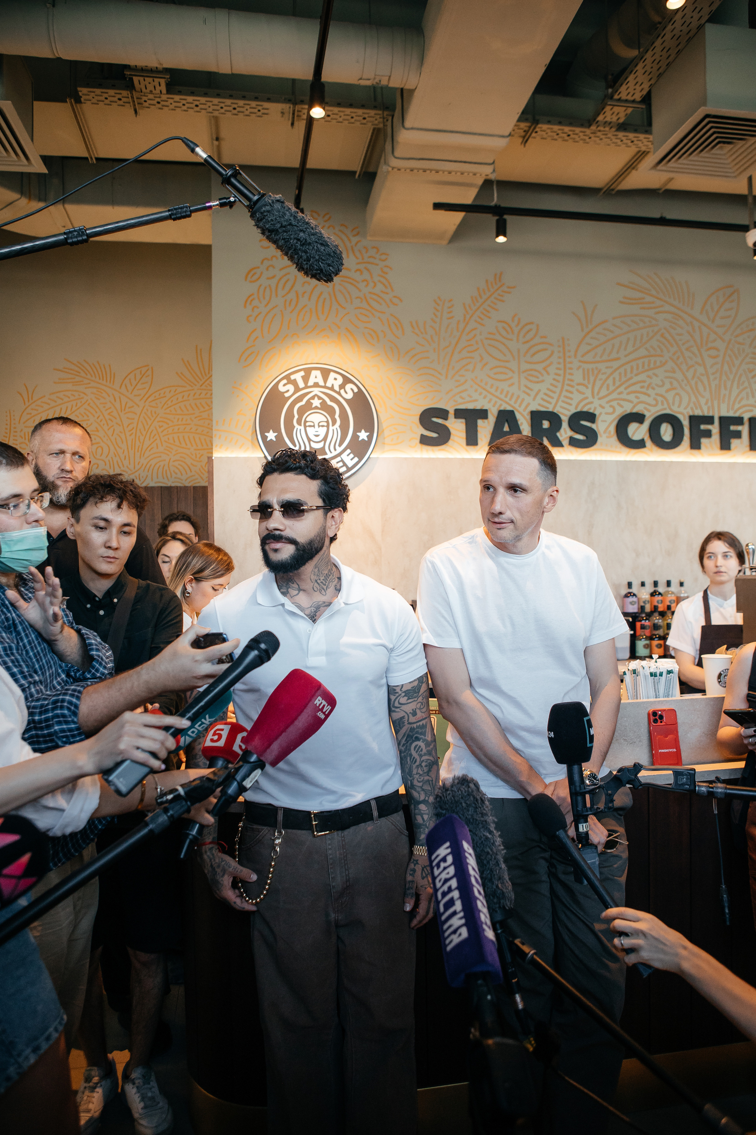 Открытие первой кофейни сети Stars Coffee. Светский фотограф — Анисина Ирина