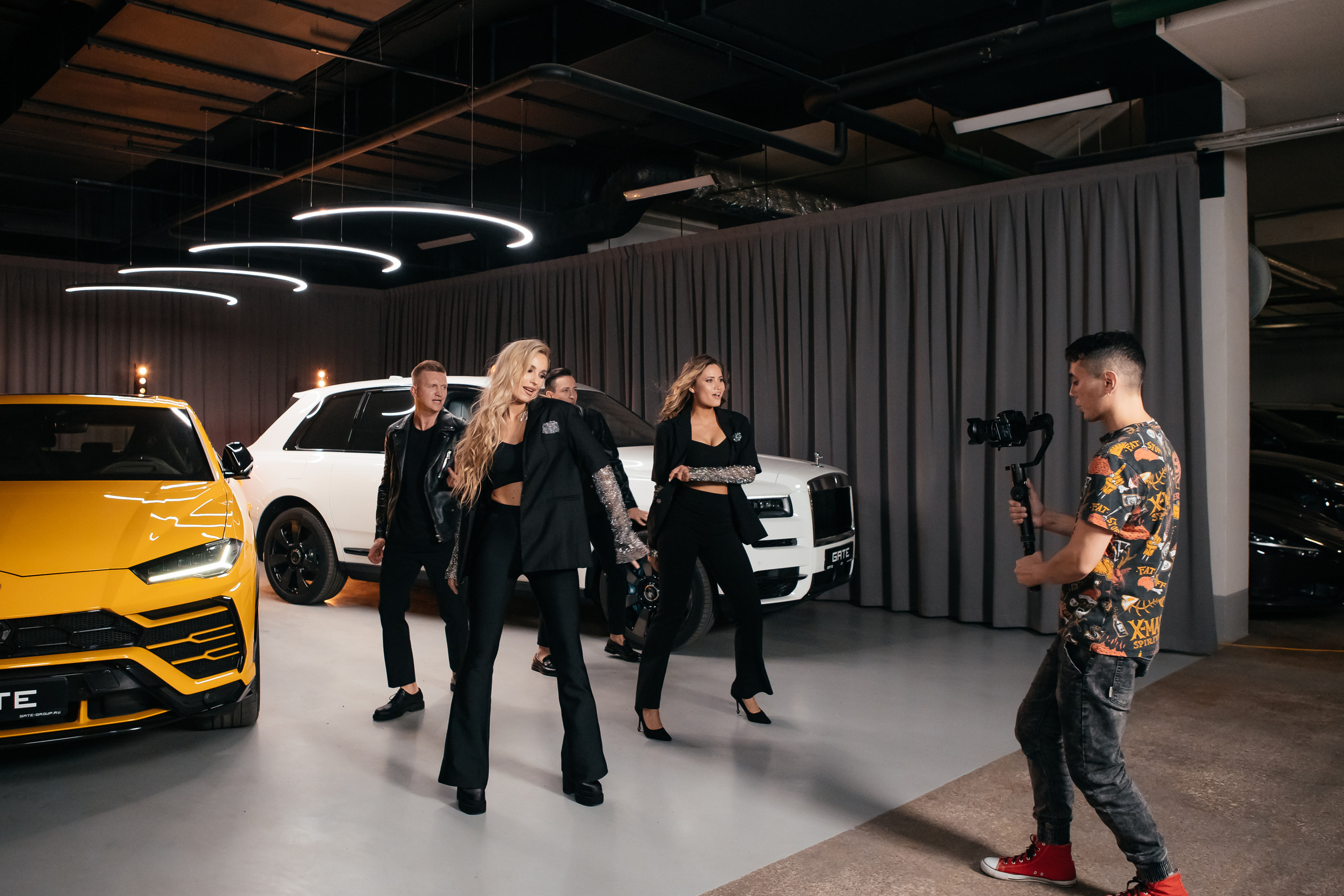 Съёмки клипа. Светский фотограф — Анисина Ирина