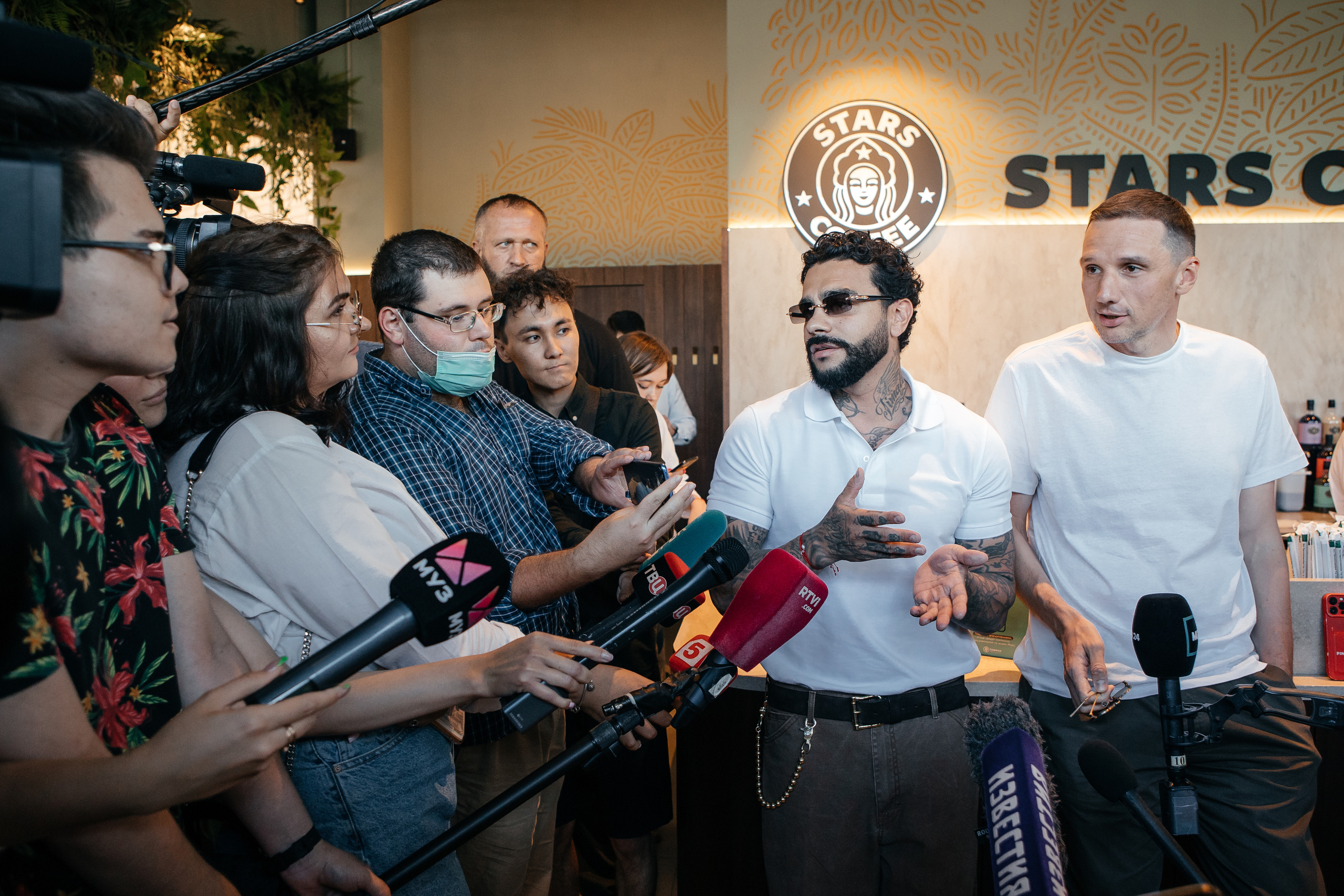 Открытие первой кофейни сети Stars Coffee. Светский фотограф — Анисина Ирина