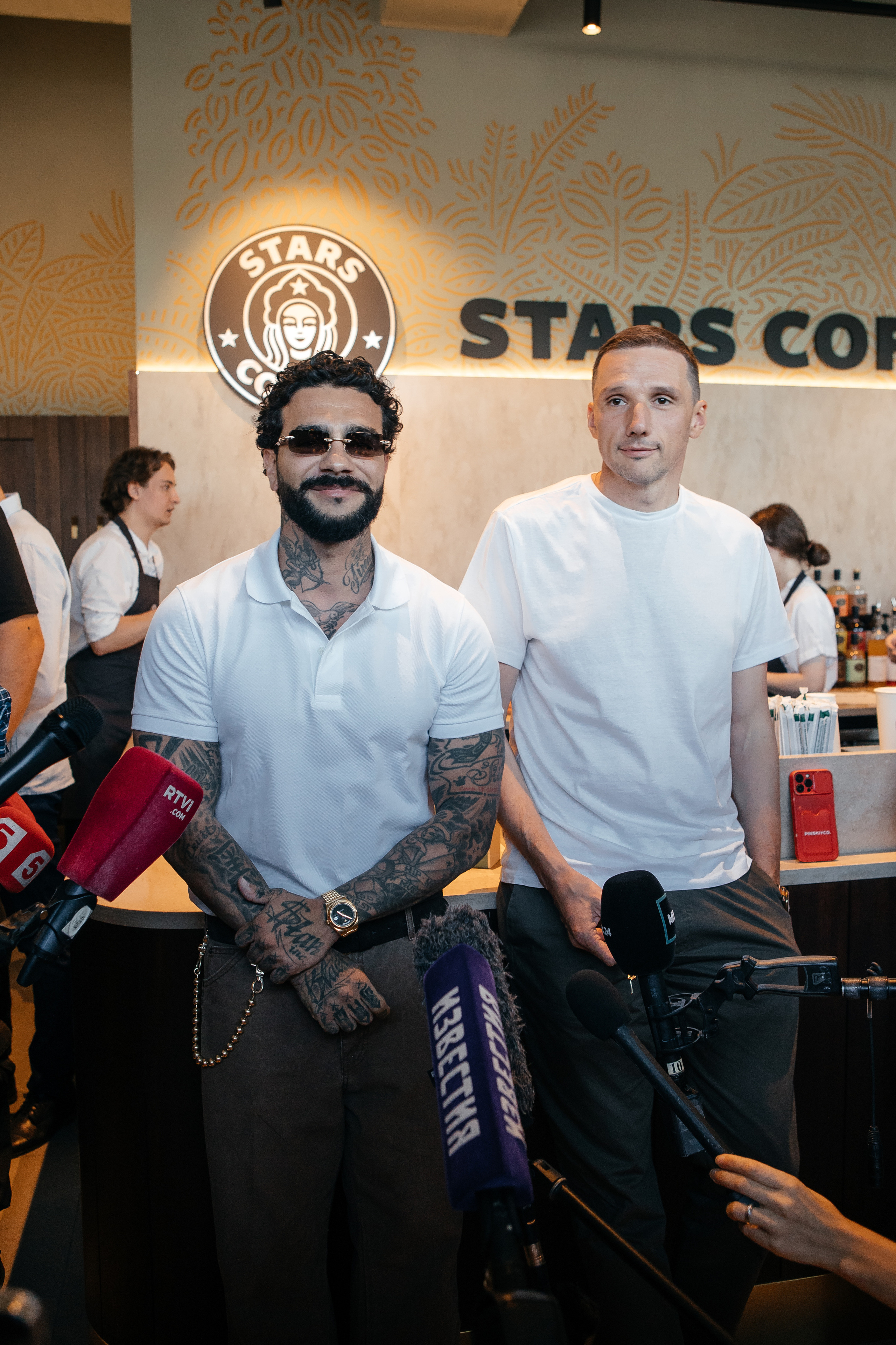 Открытие первой кофейни сети Stars Coffee. Светский фотограф — Анисина Ирина