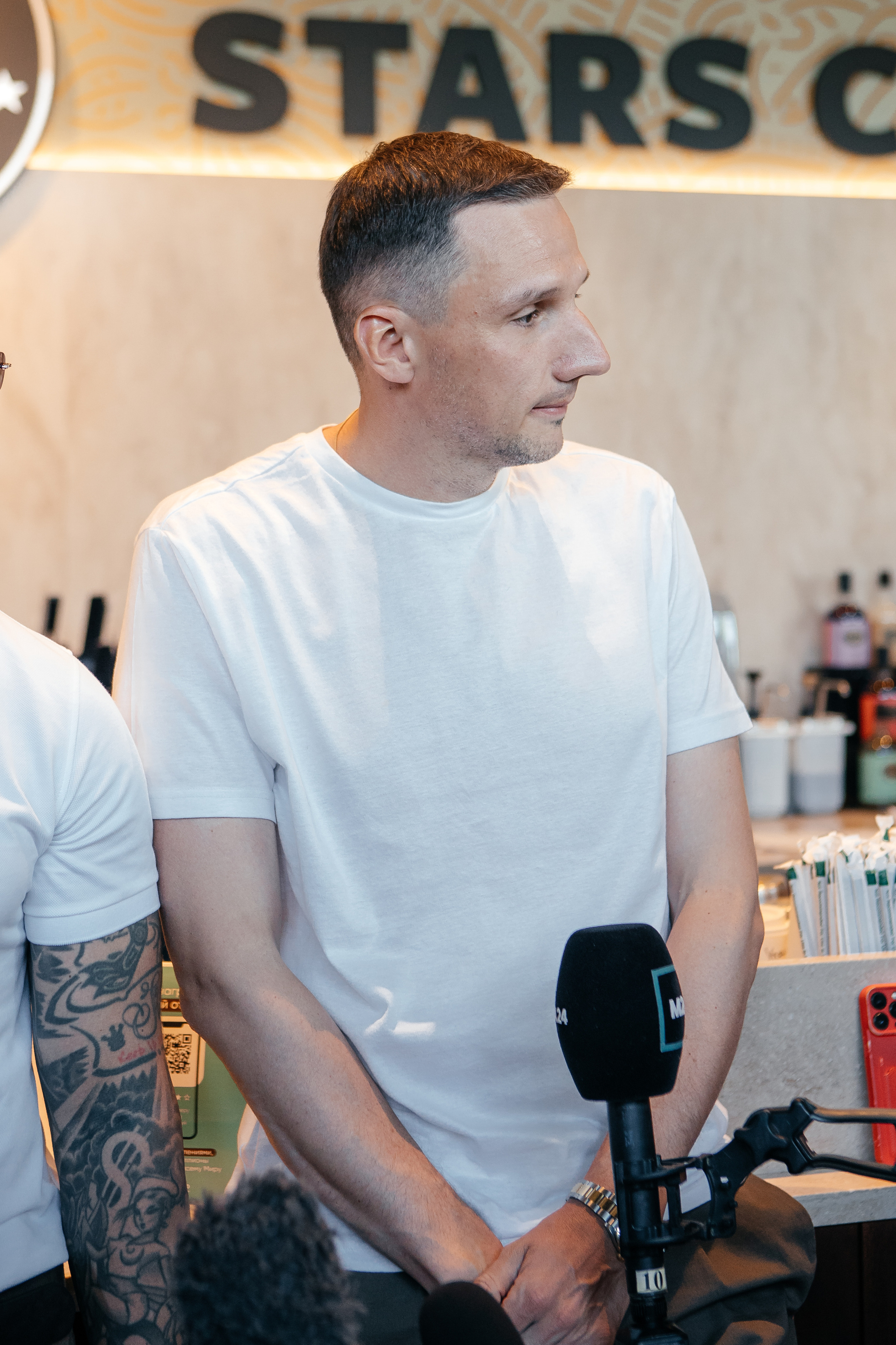 Открытие первой кофейни сети Stars Coffee. Светский фотограф — Анисина Ирина