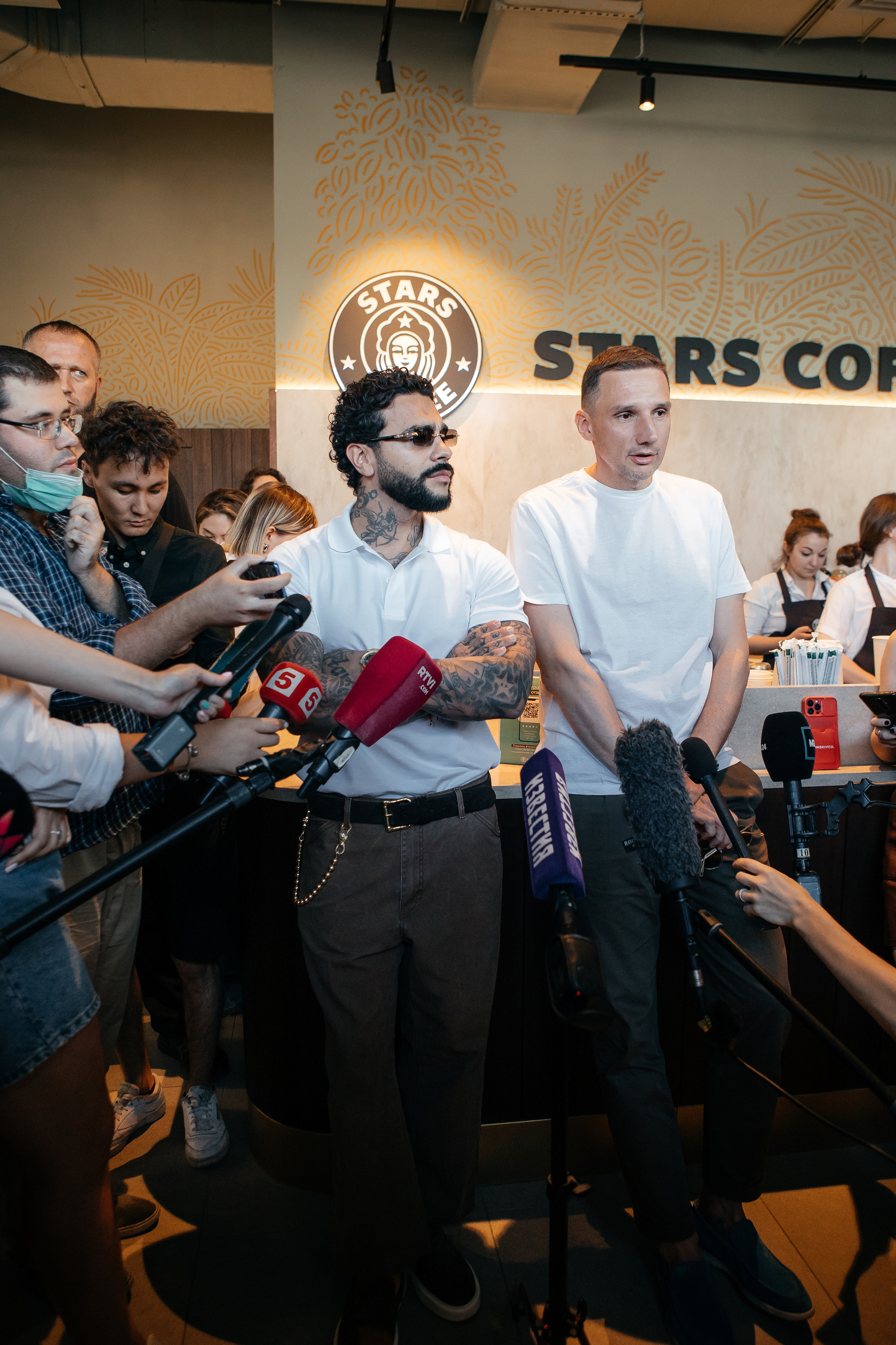 Открытие первой кофейни сети Stars Coffee. Светский фотограф — Анисина Ирина