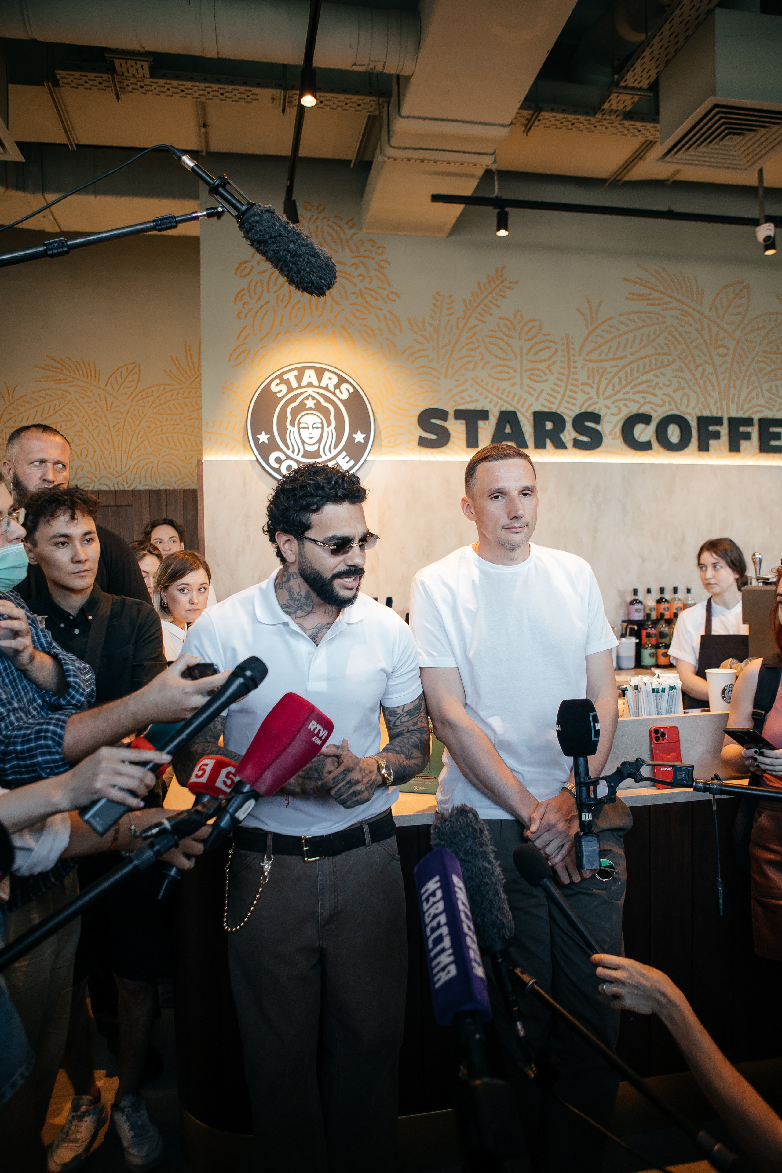 Открытие первой кофейни сети Stars Coffee. Светский фотограф — Анисина Ирина